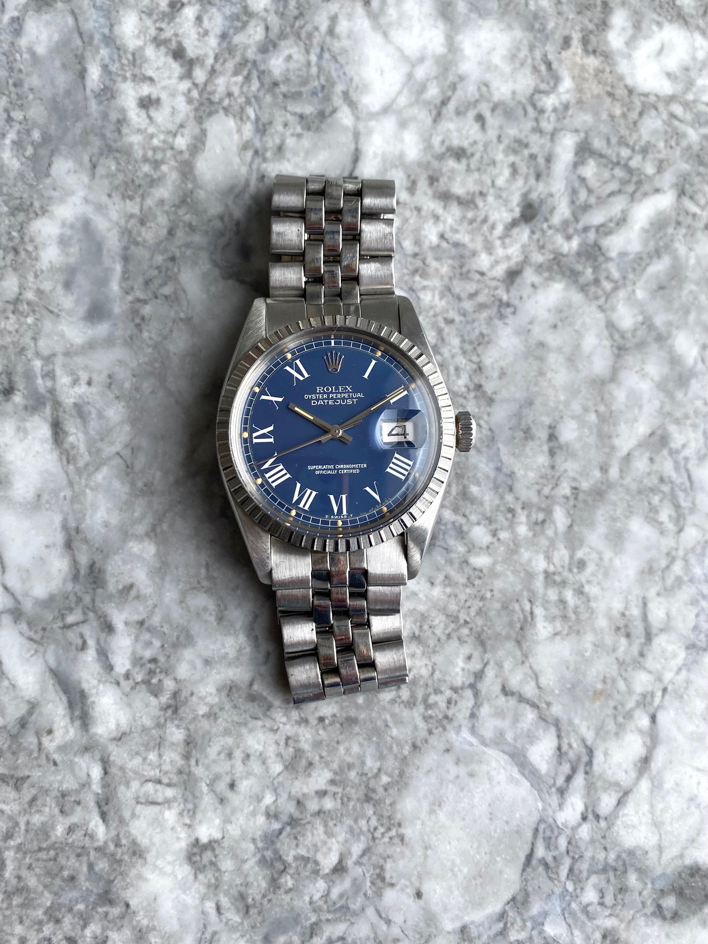 Rolex Datejust 1603 - Blue Buckley.