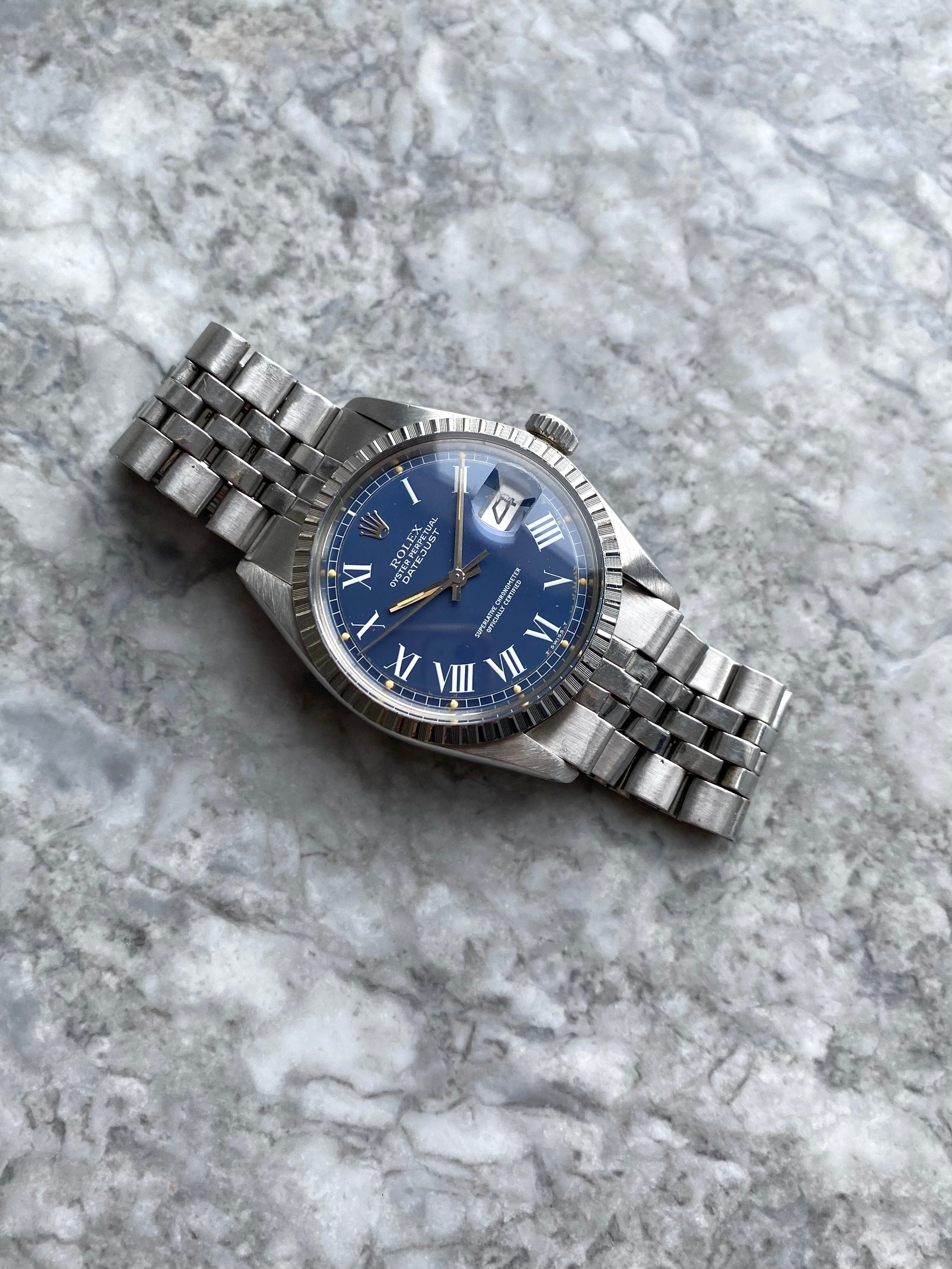 Rolex Datejust 1603 - Blue Buckley.