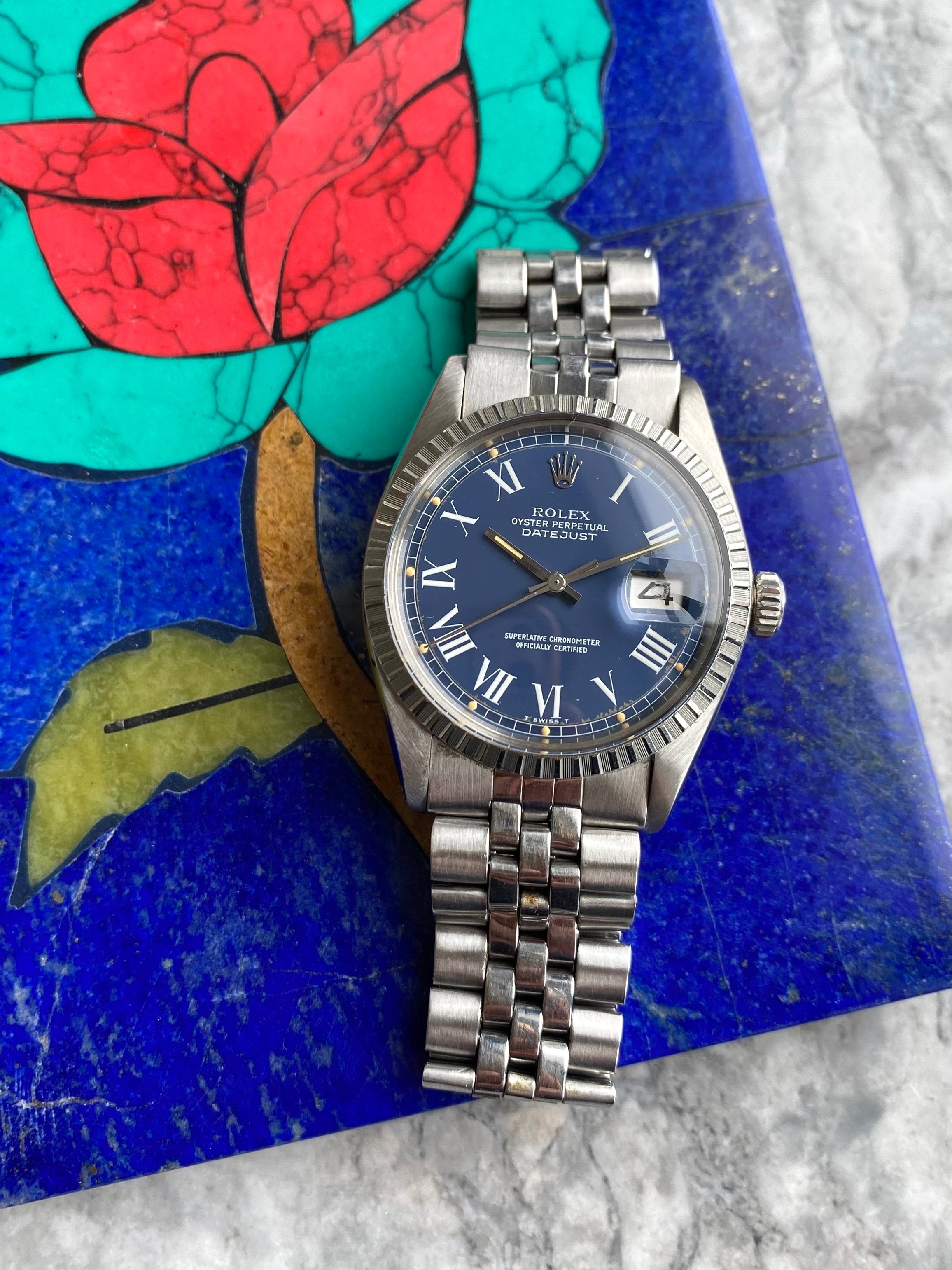 Rolex Datejust 1603 - Blue Buckley.