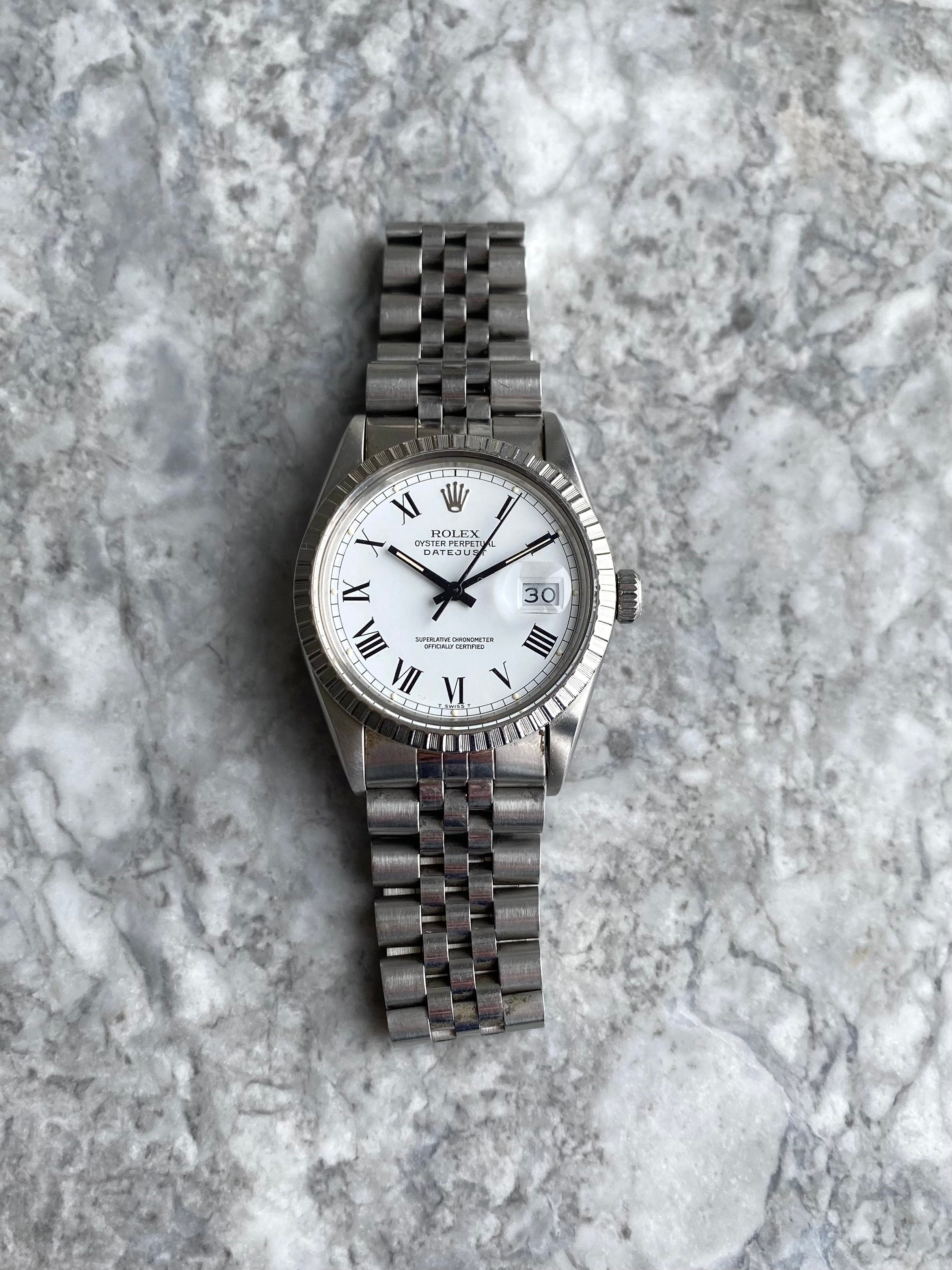 Rolex Datejust 16030 - White Buckley.