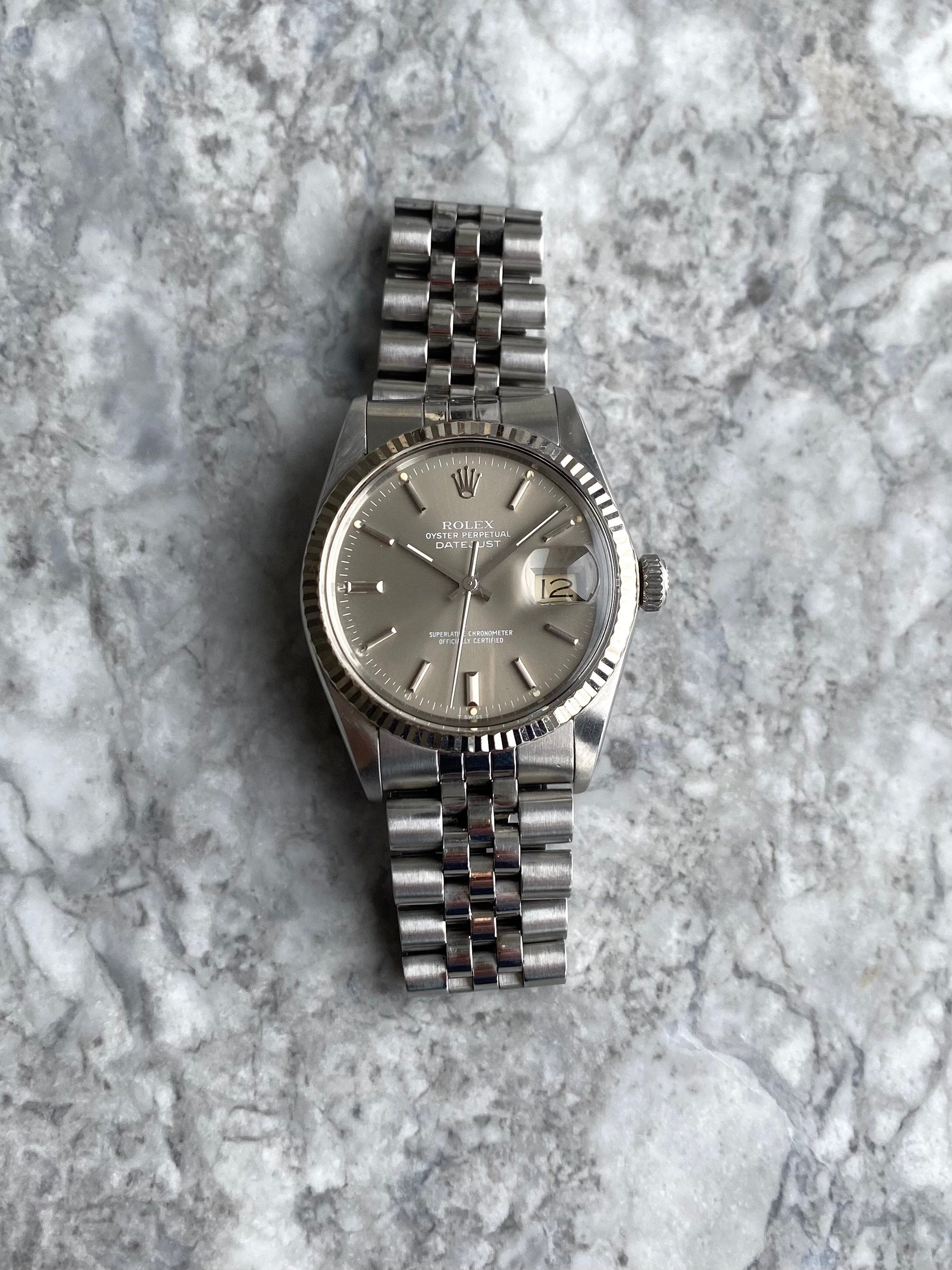 Rolex Datejust 16014 - Grey Dial.