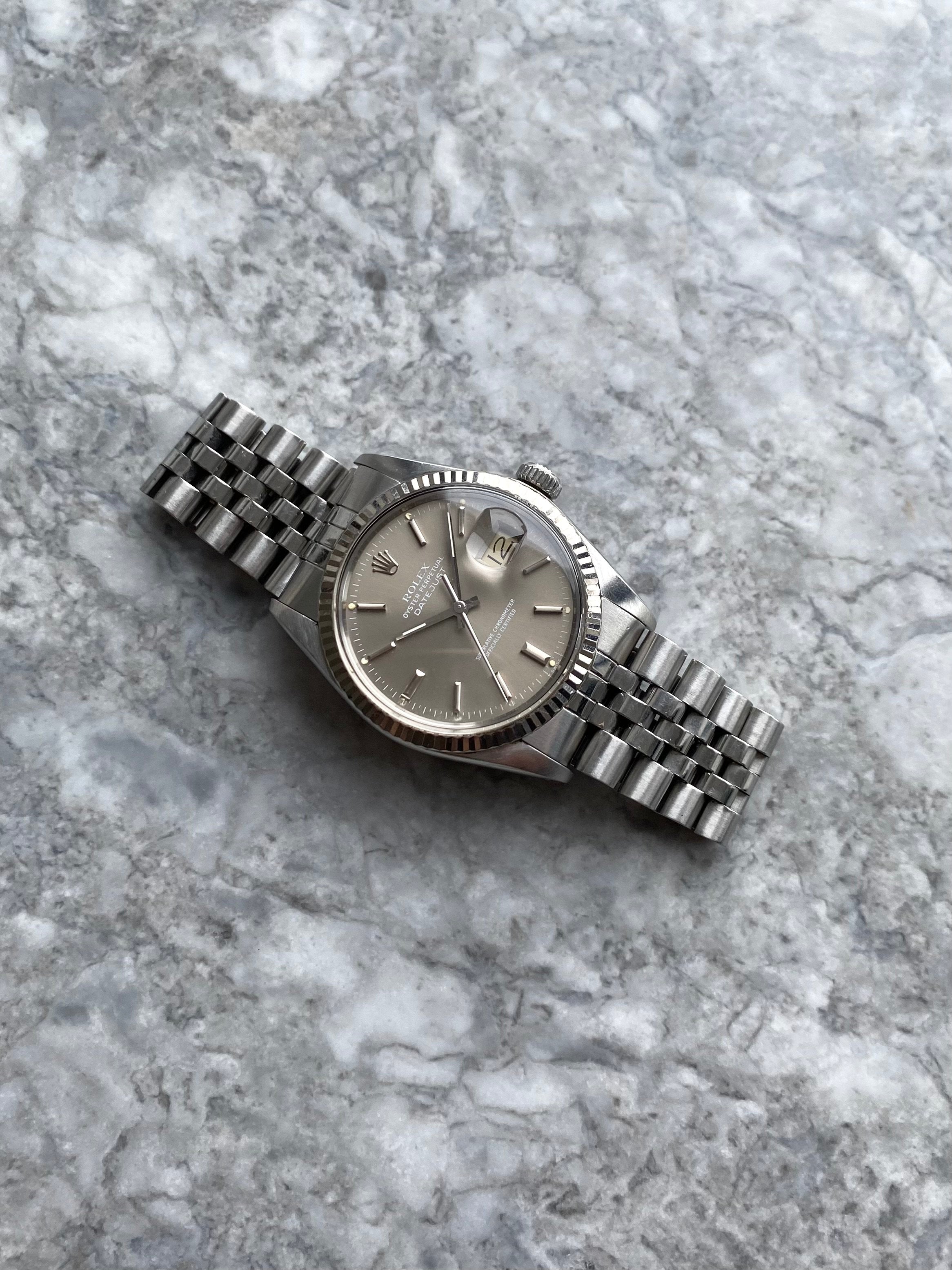 Rolex Datejust 16014 - Grey Dial.