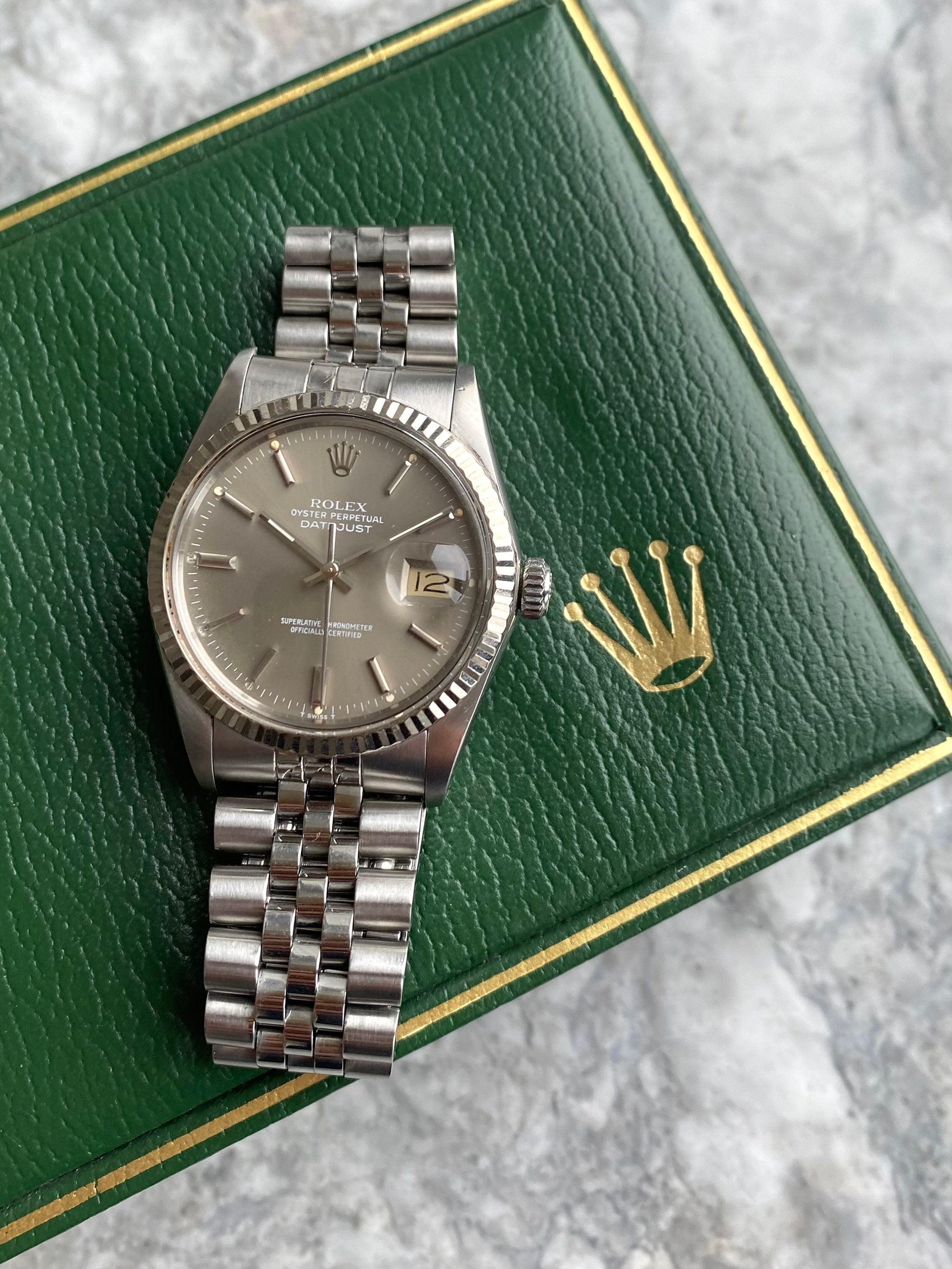 Rolex Datejust 16014 - Grey Dial.