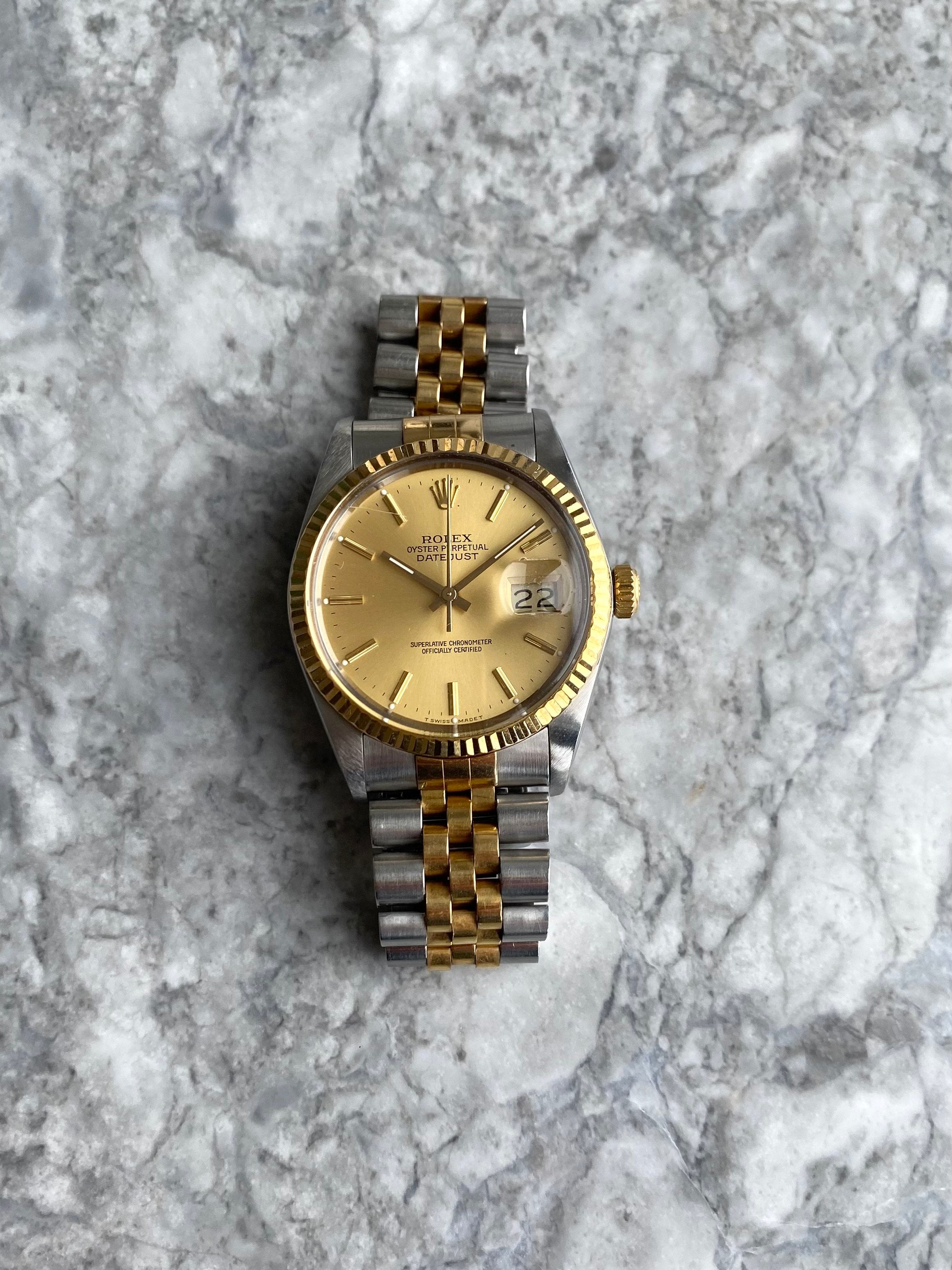 Rolex Datejust 16013 - Champagne Dial.