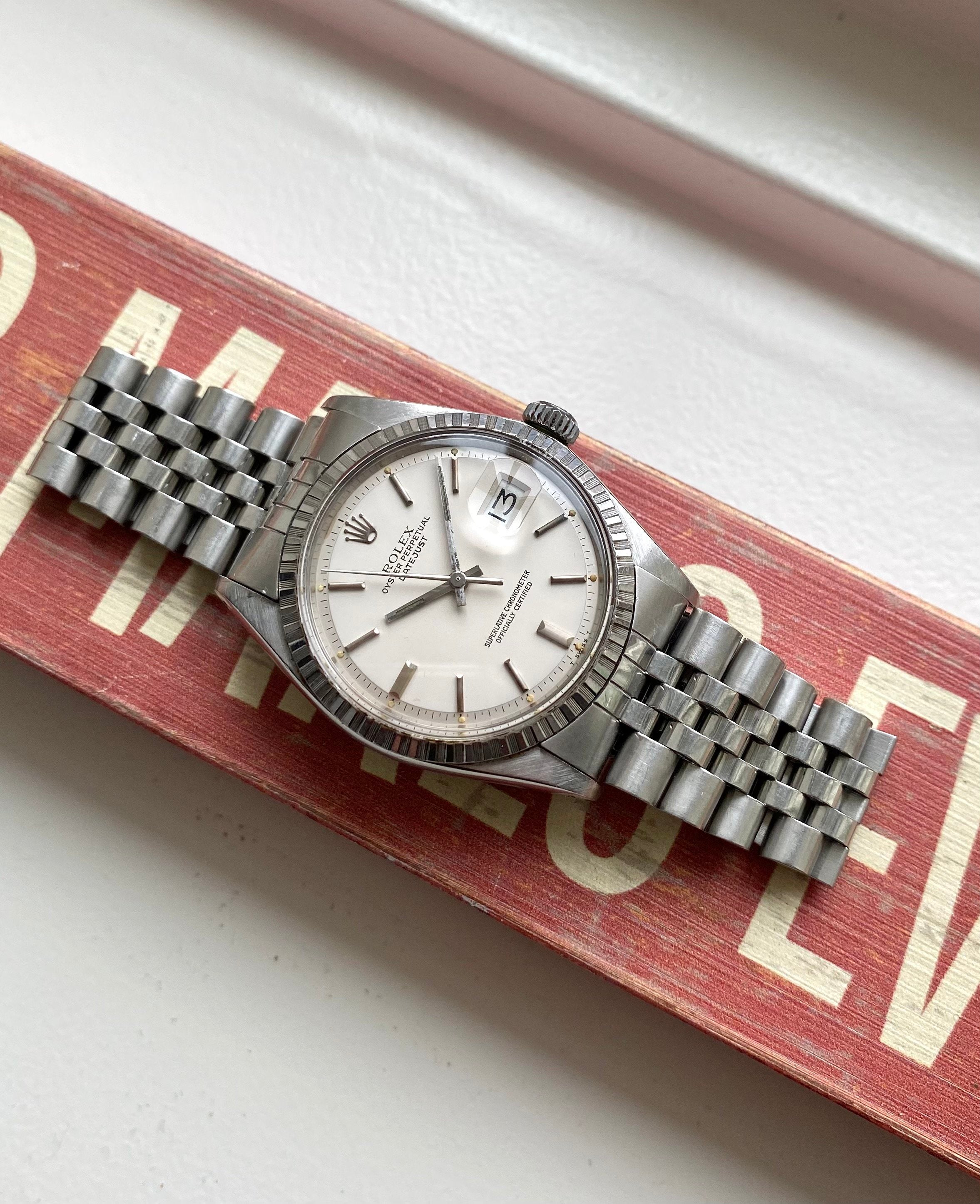 Rolex Datejust 1603 - Matte White.