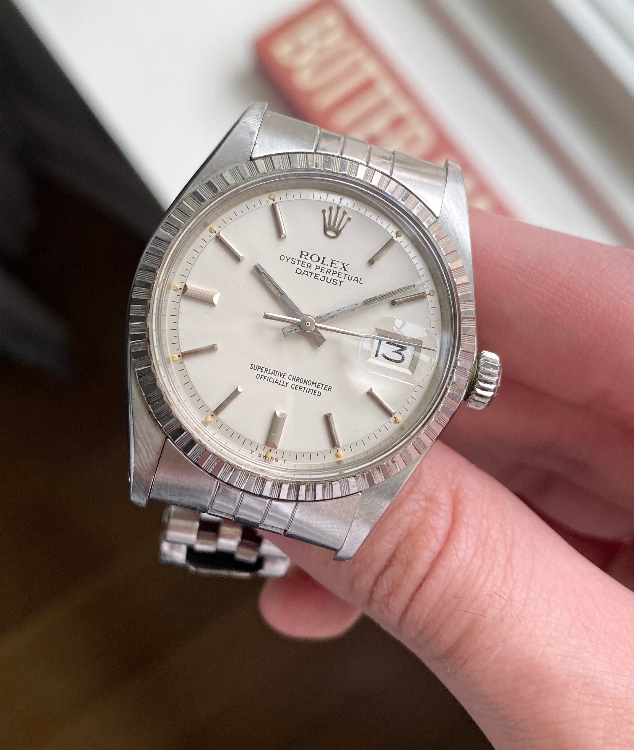 Rolex Datejust 1603 - Matte White.