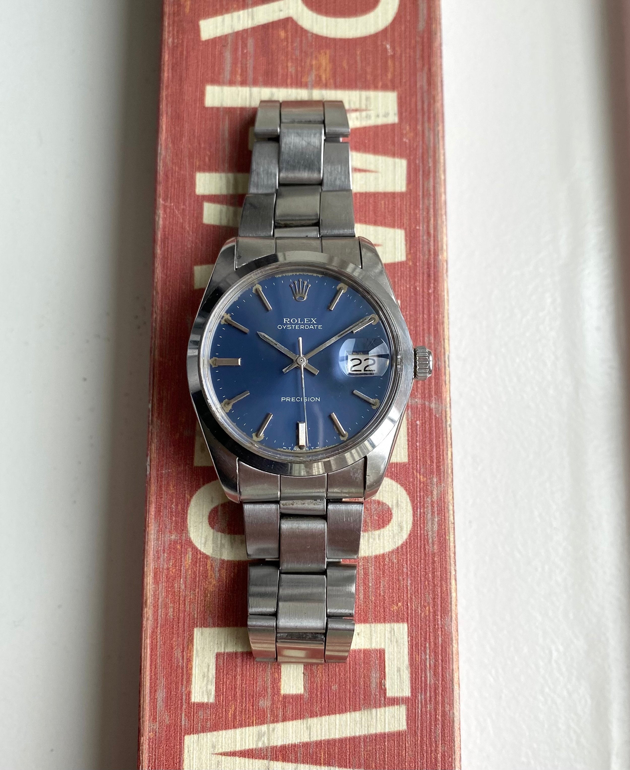 Rolex Precison 6694 - Blue