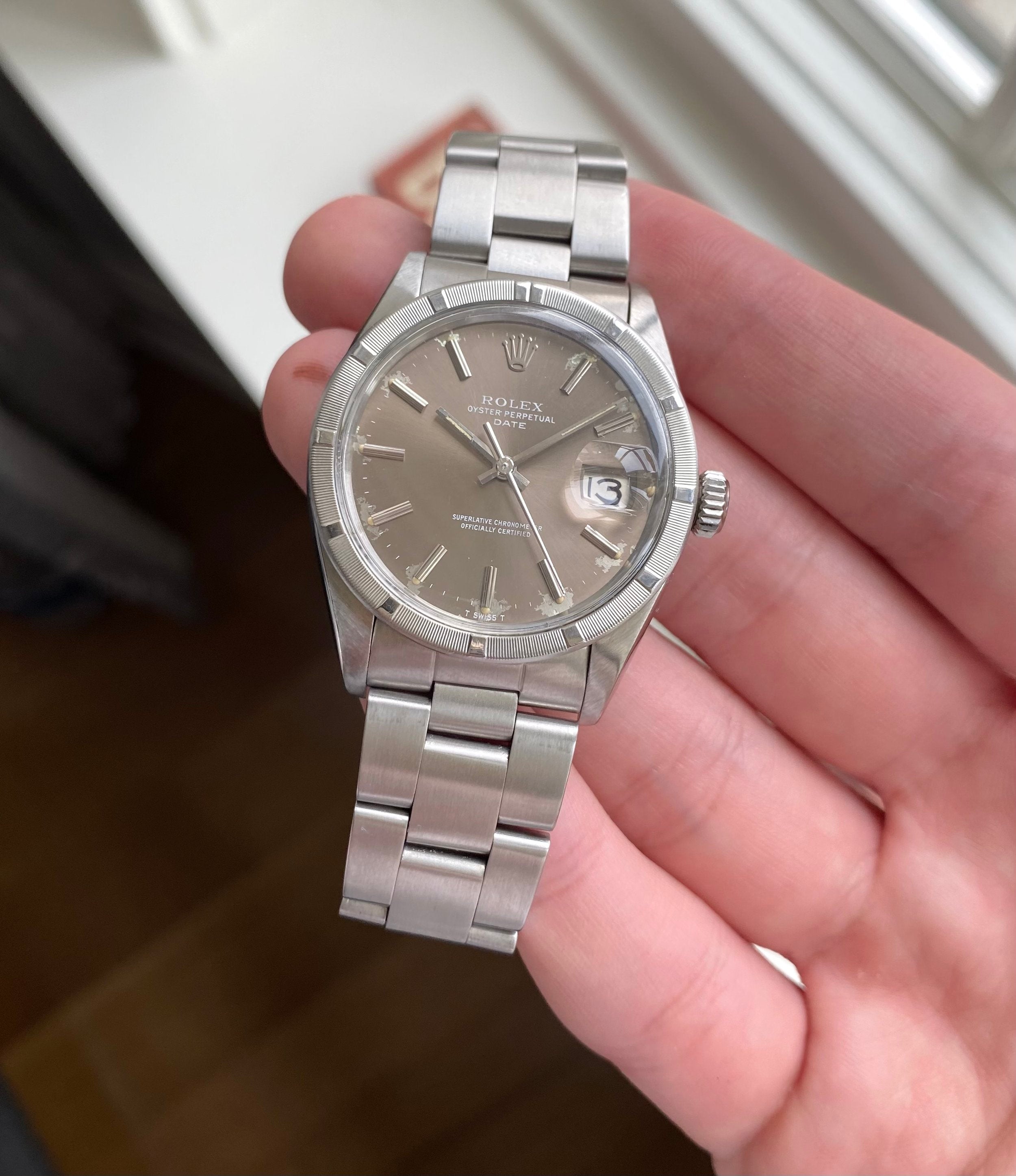 Rolex OP ref. 1501 — Taupe Dial