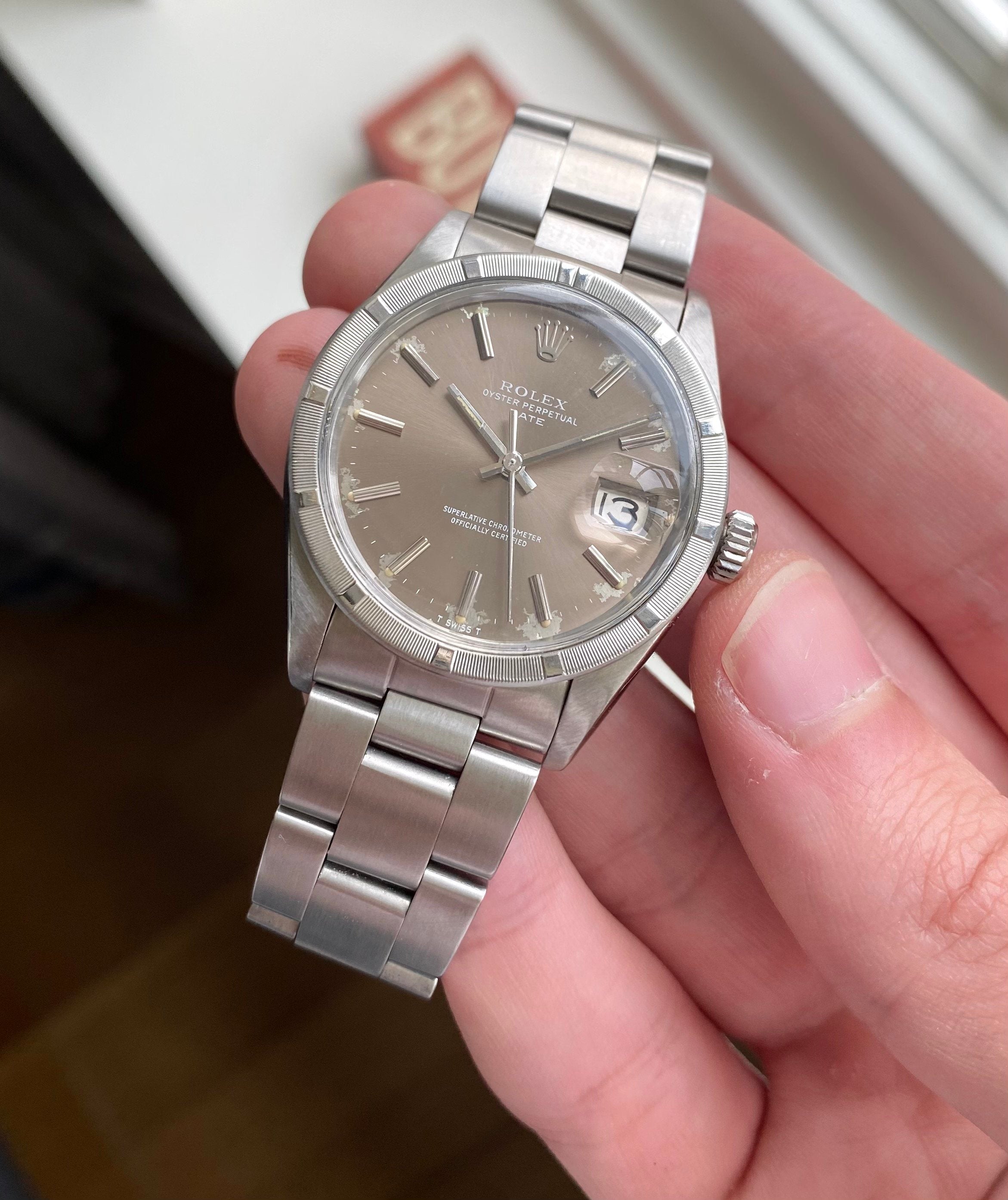 Rolex OP ref. 1501 — Taupe Dial