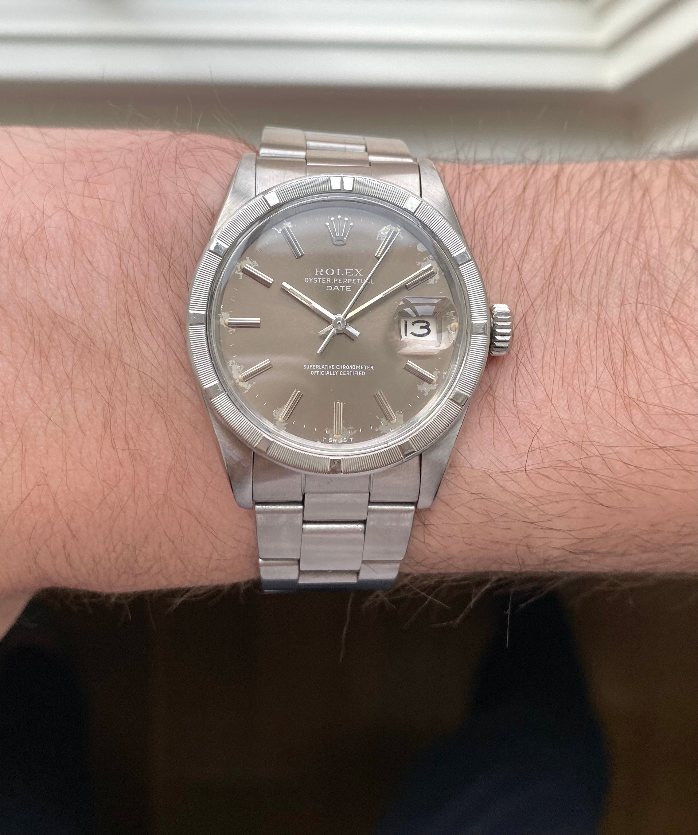 Rolex OP ref. 1501 — Taupe Dial