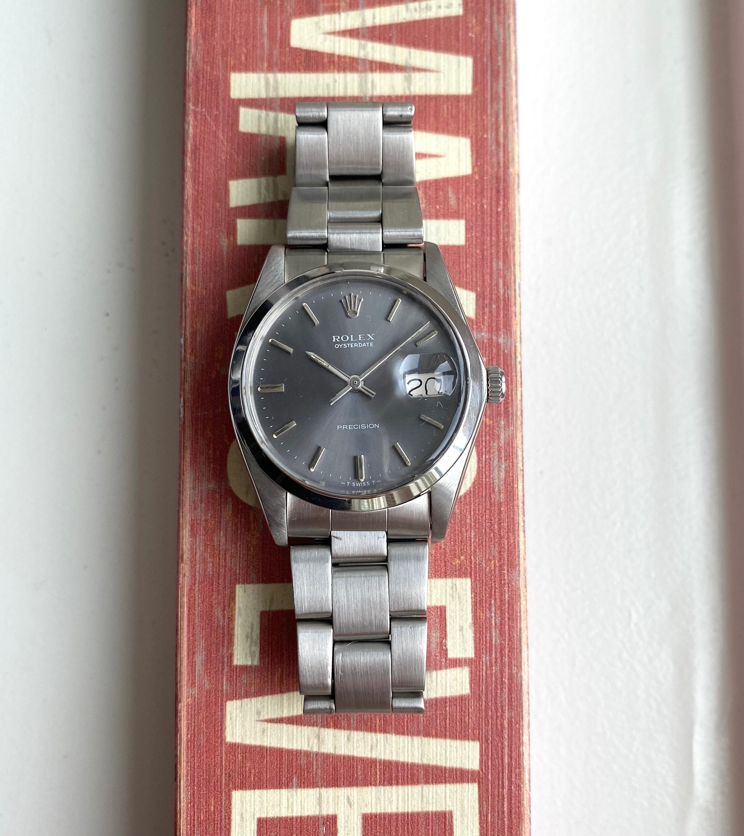 Rolex Oysterprecison ref. 6694 — Grey Dial