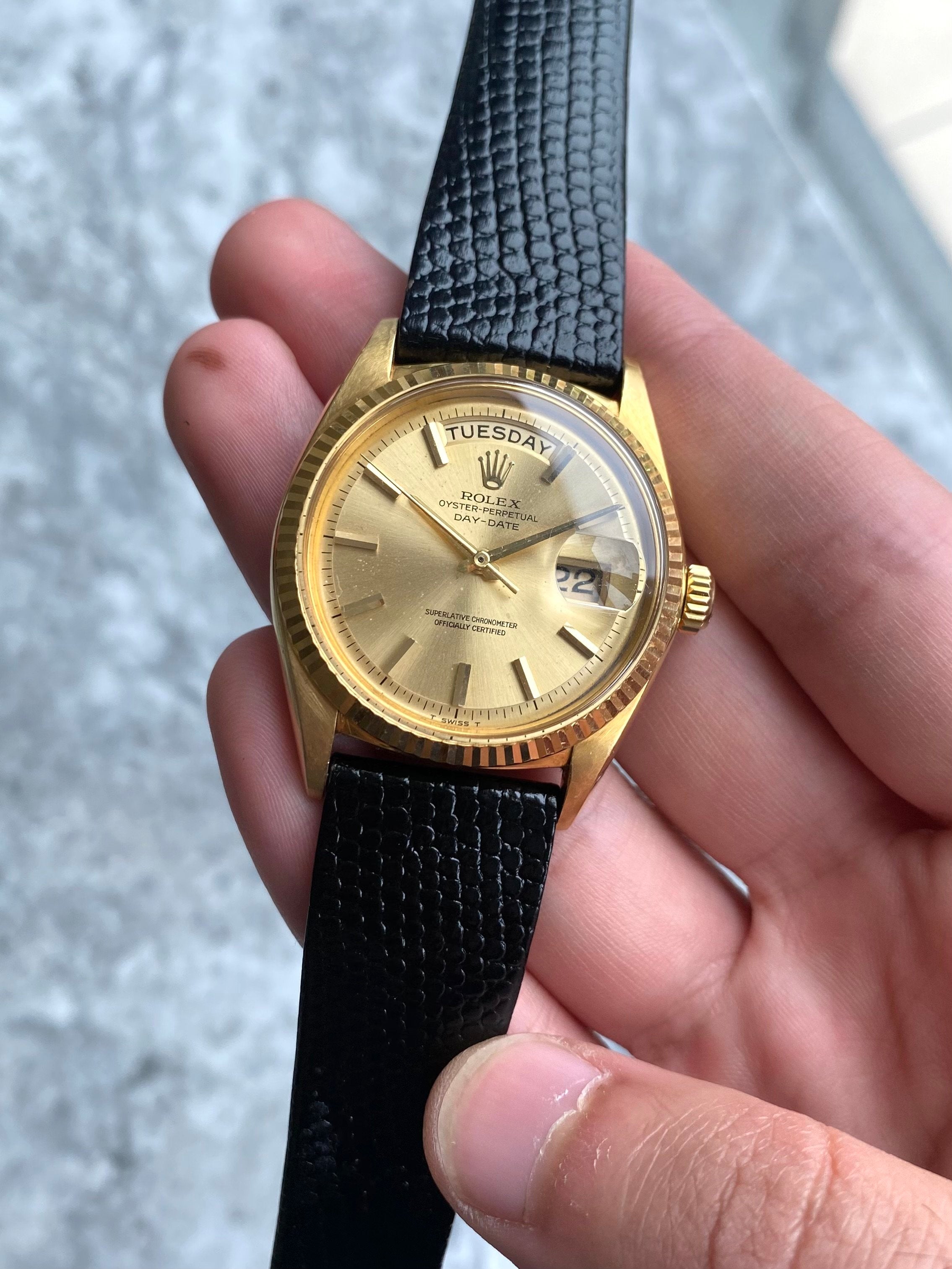 Rolex Daydate 1803 - Champagne Dial.