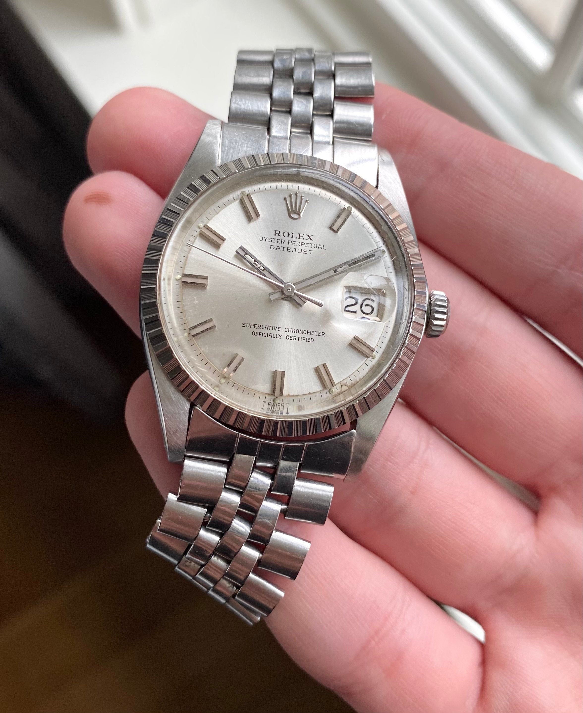 Rolex Datejust ref. 1603 — Wideboy