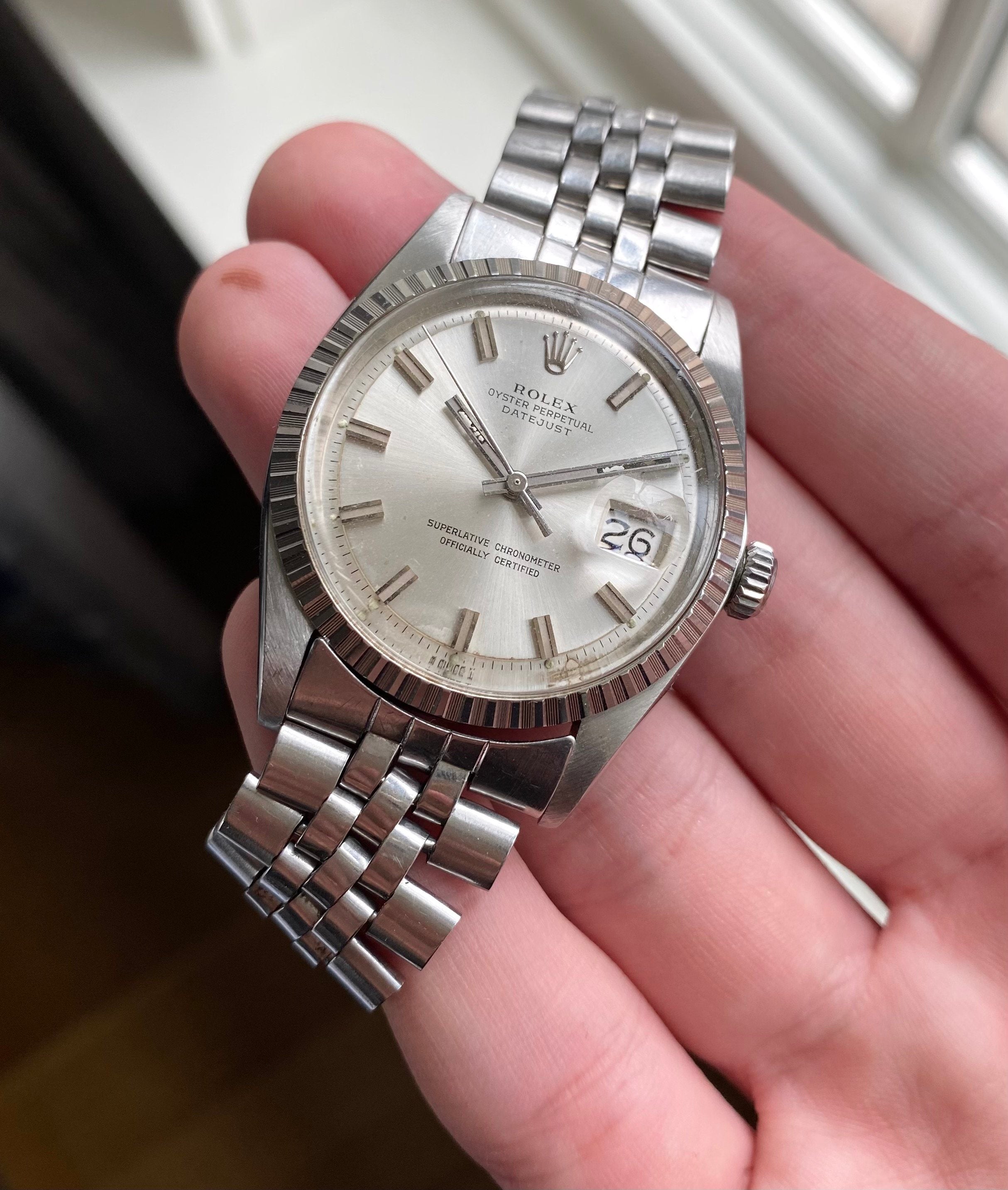 Rolex Datejust ref. 1603 — Wideboy