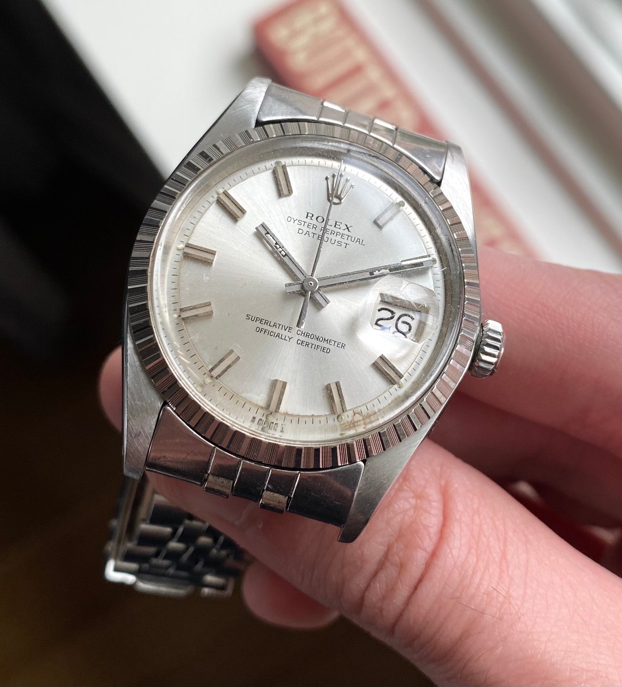 Rolex Datejust ref. 1603 — Wideboy