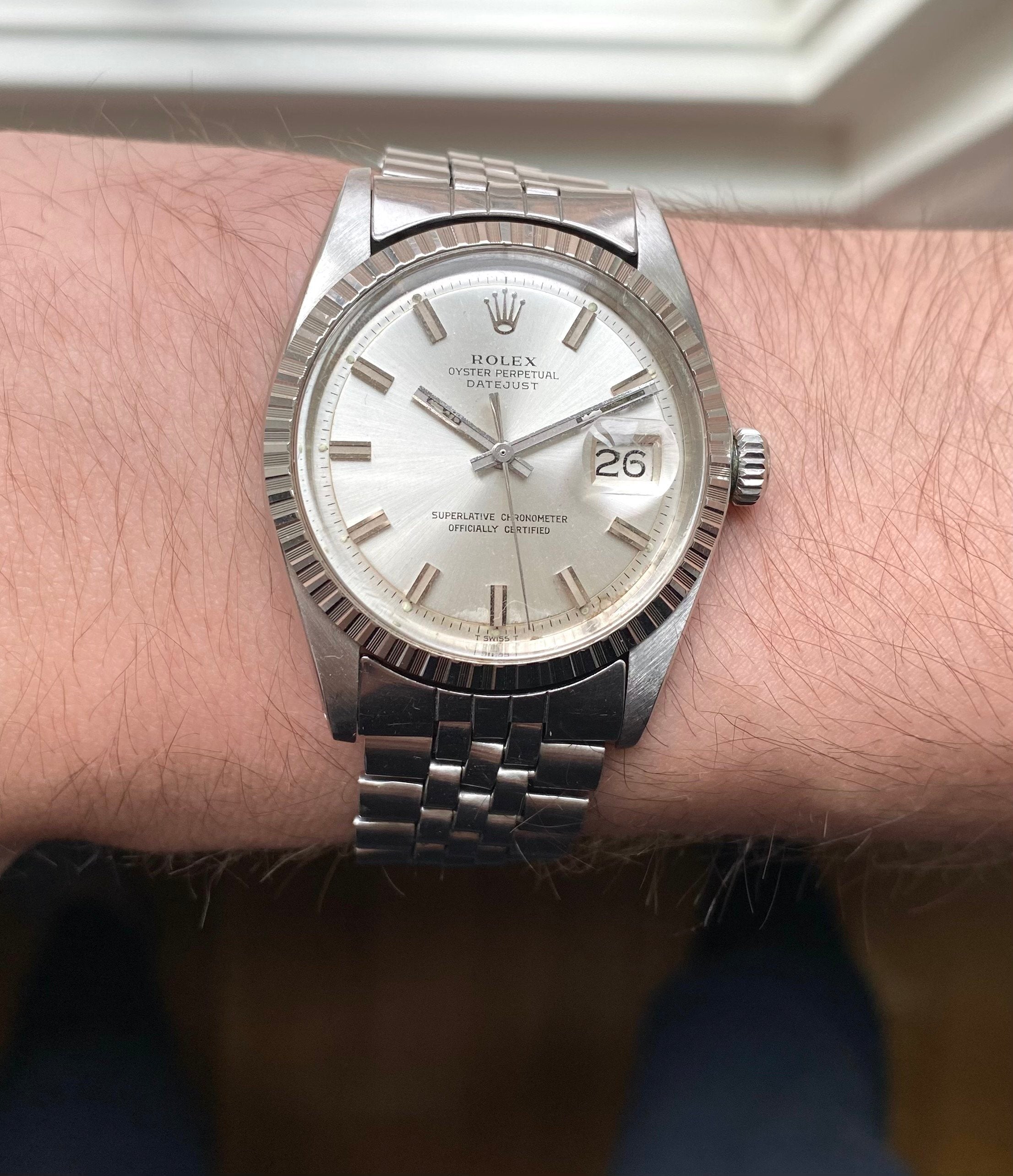 Rolex Datejust ref. 1603 — Wideboy