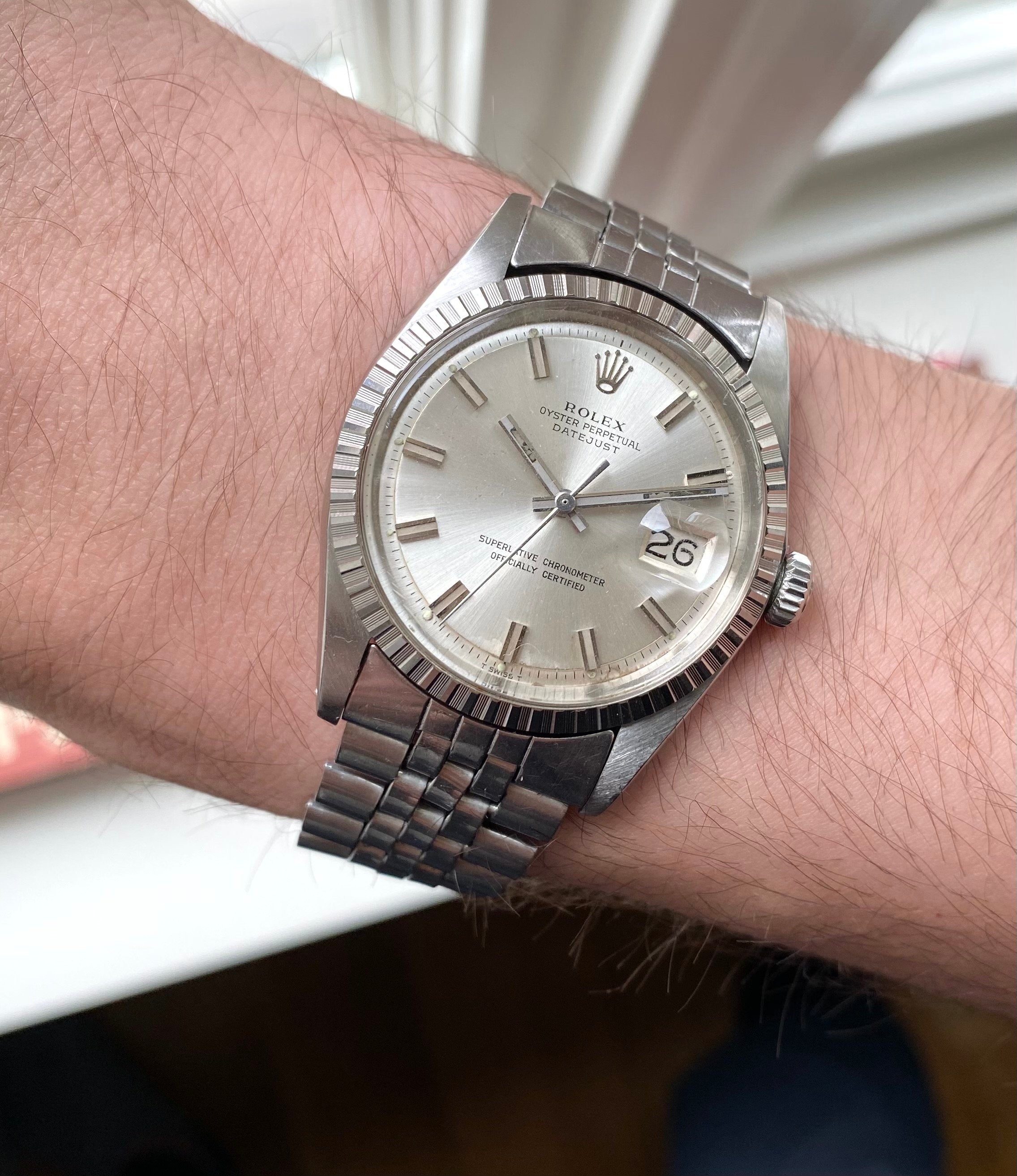 Rolex Datejust ref. 1603 — Wideboy