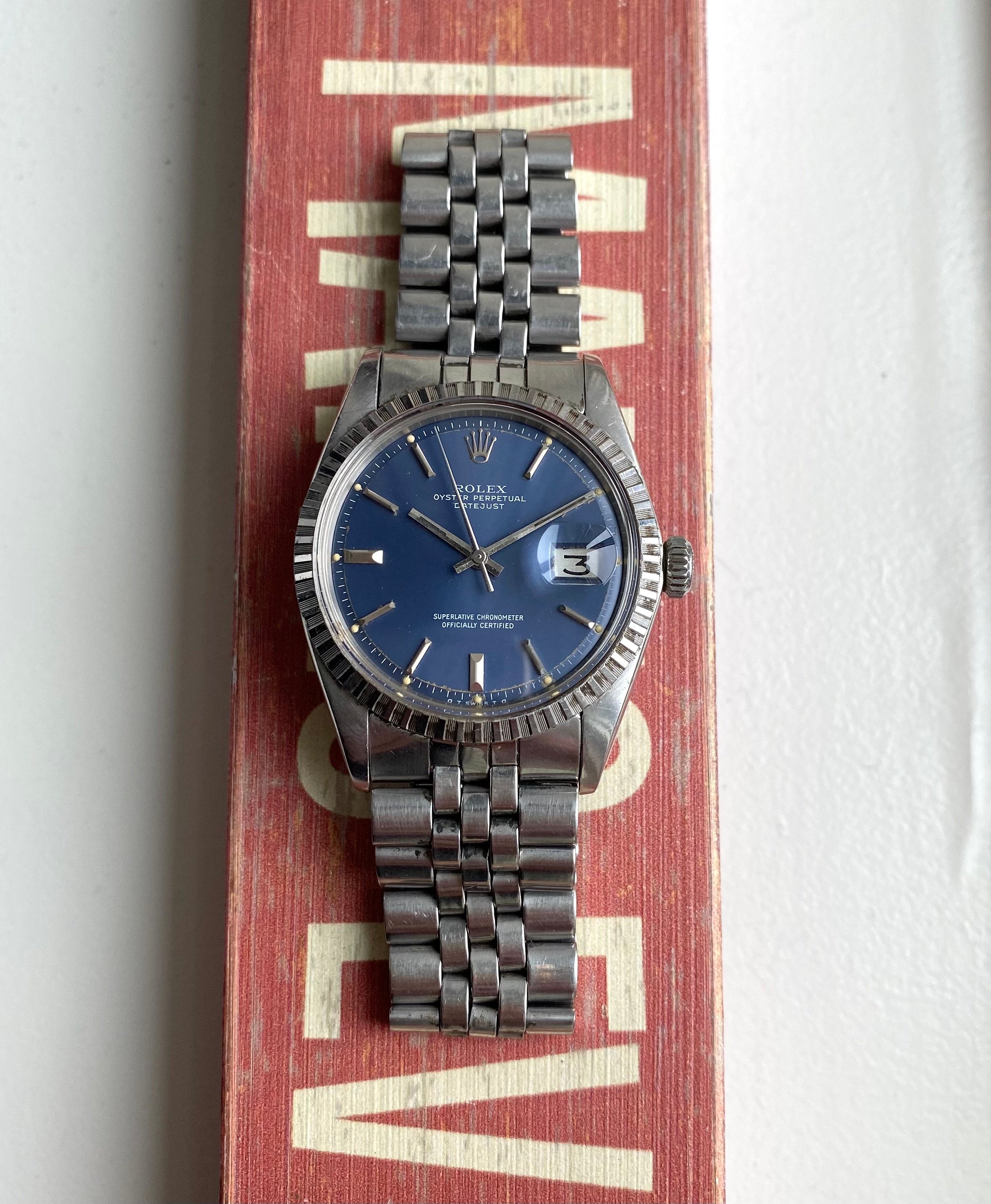 Rolex Datejust ref. 1603 — Blue Sigma