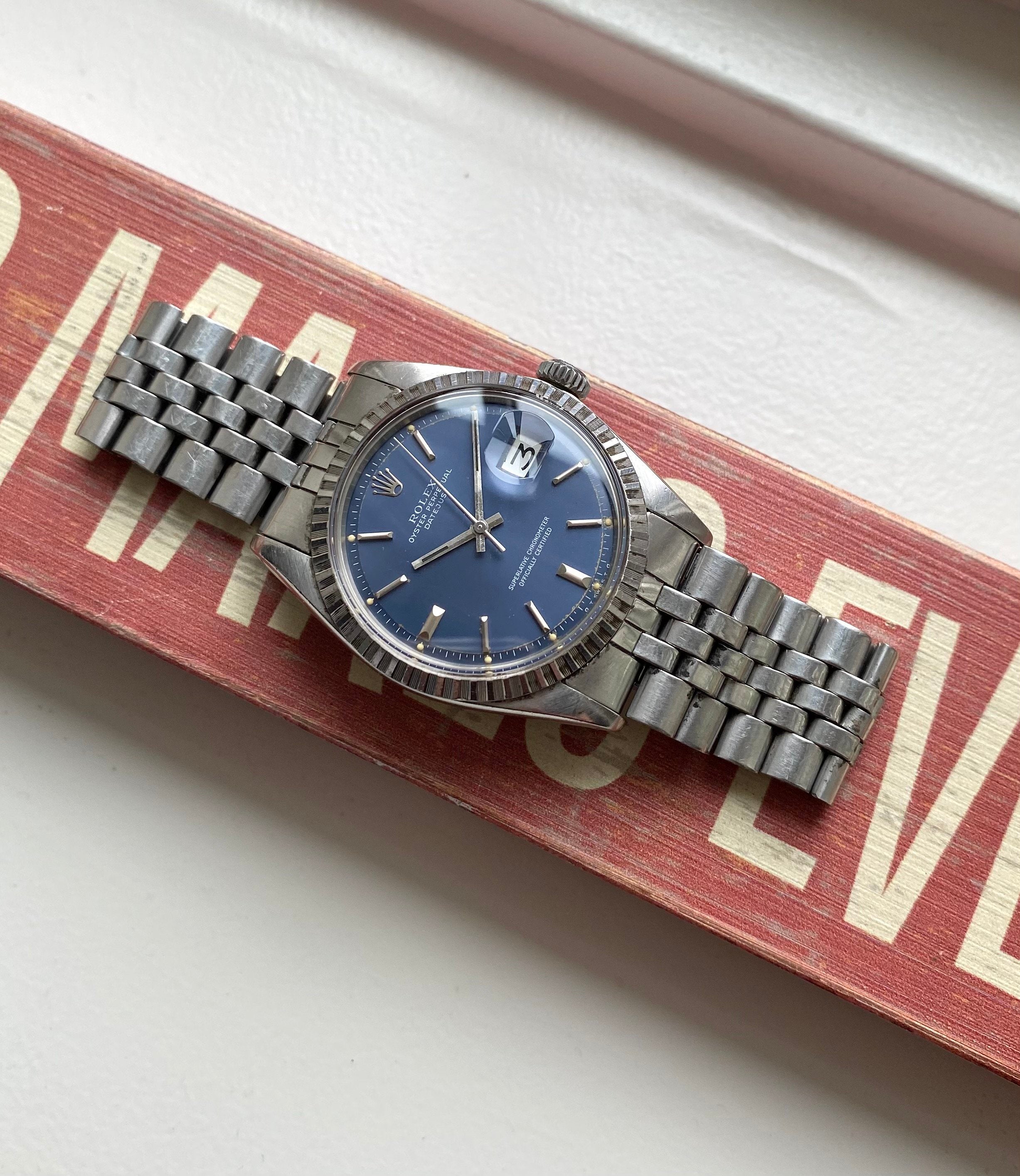 Rolex Datejust ref. 1603 — Blue Sigma