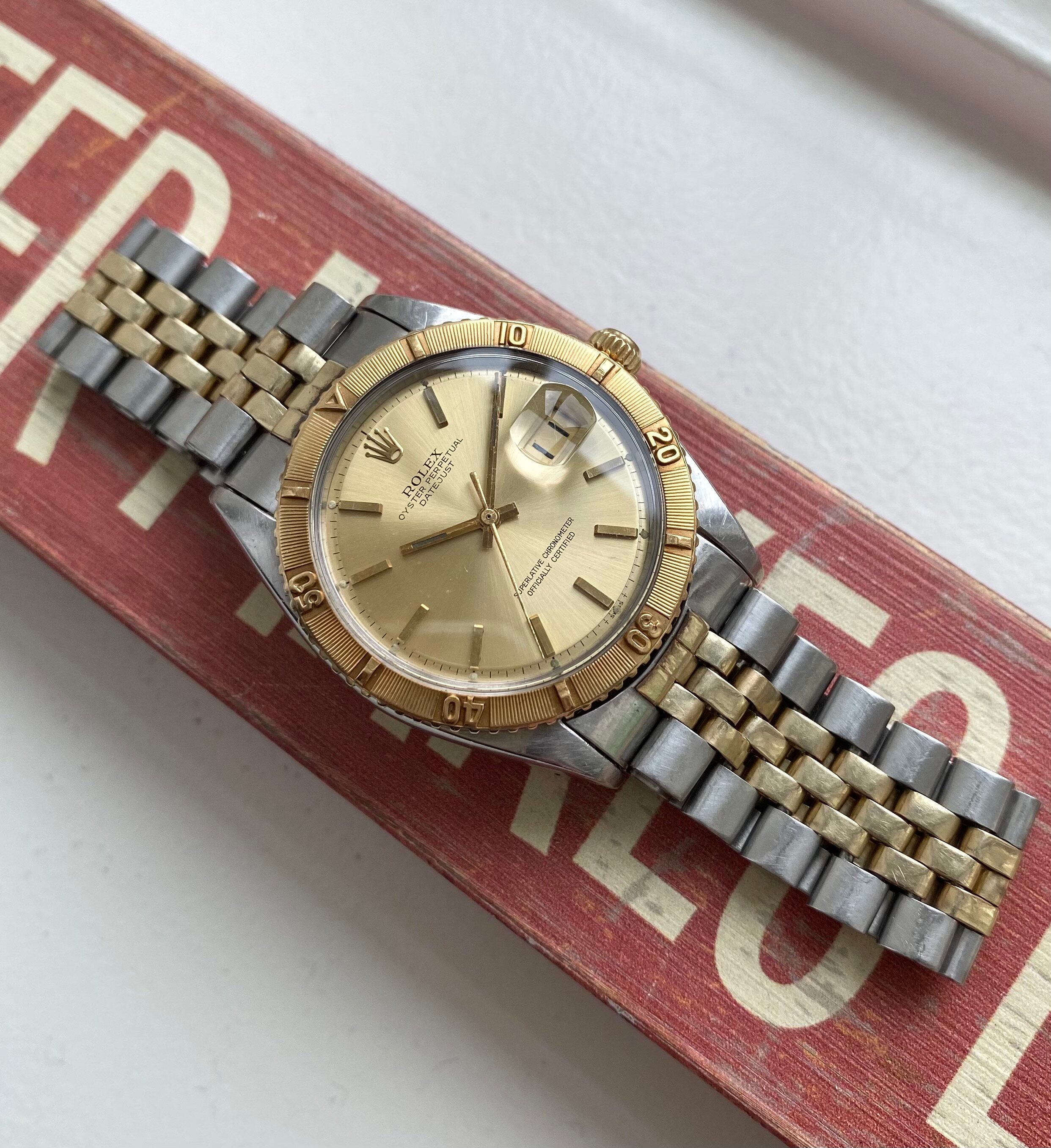 Rolex Datejust ref. 1625 — Two-tone "Thunderbird"