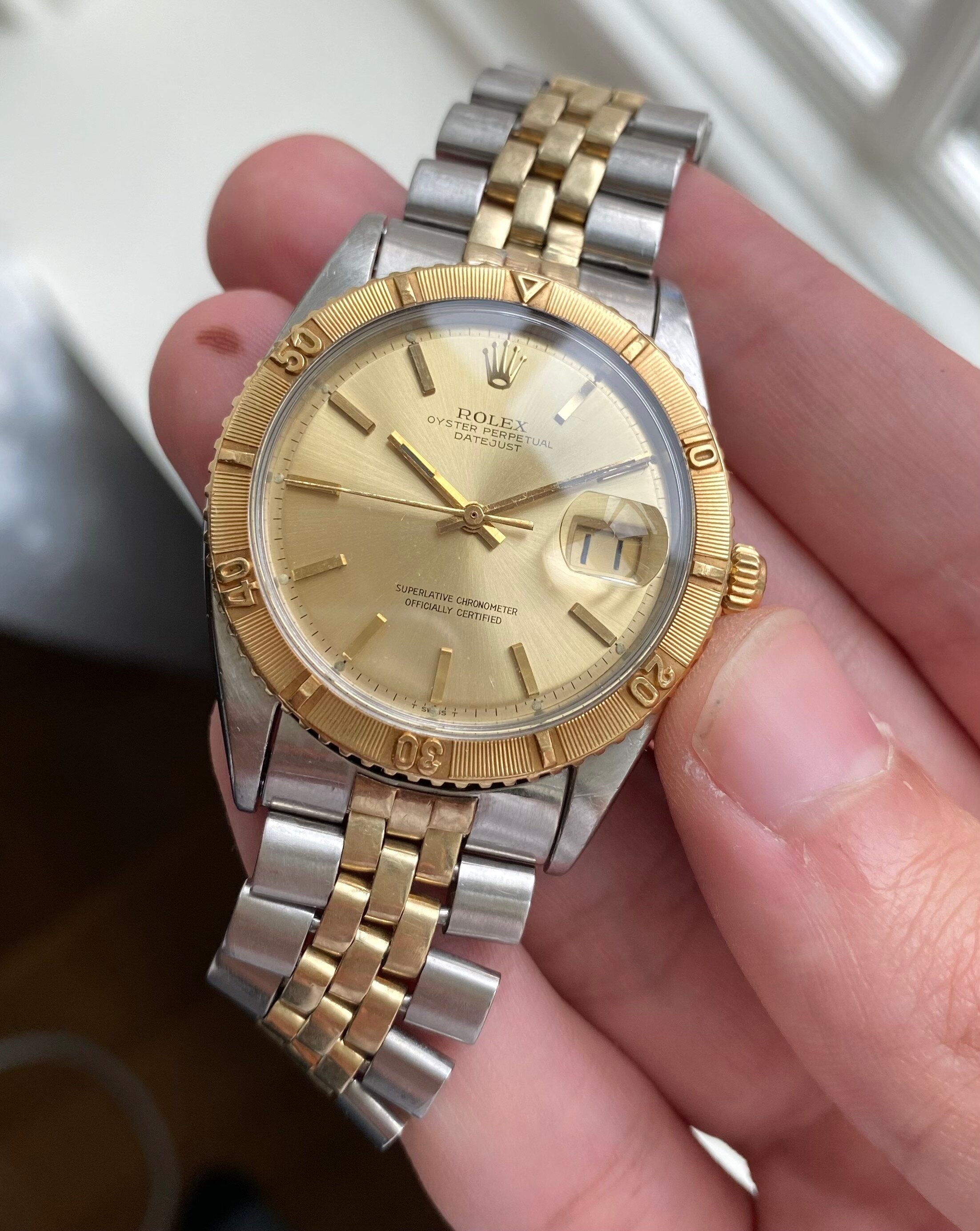 Rolex Datejust ref. 1625 — Two-tone "Thunderbird"