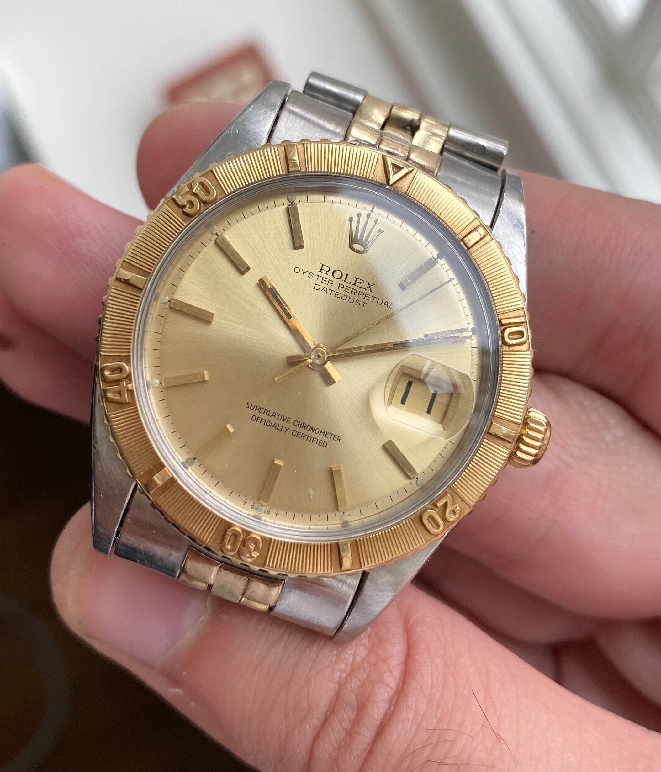 Rolex Datejust ref. 1625 — Two-tone "Thunderbird"