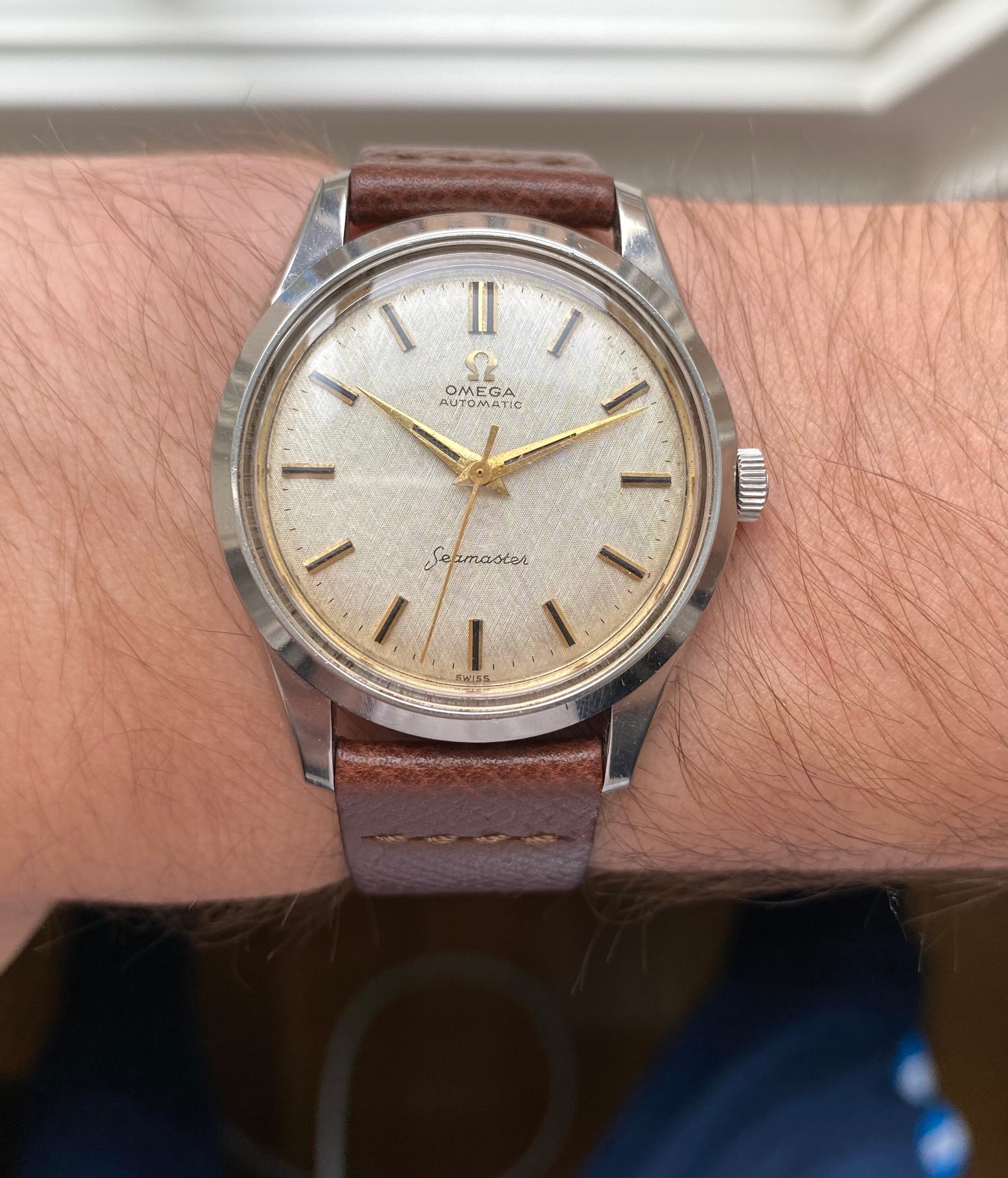 Omega Seamaster — Linen Dial