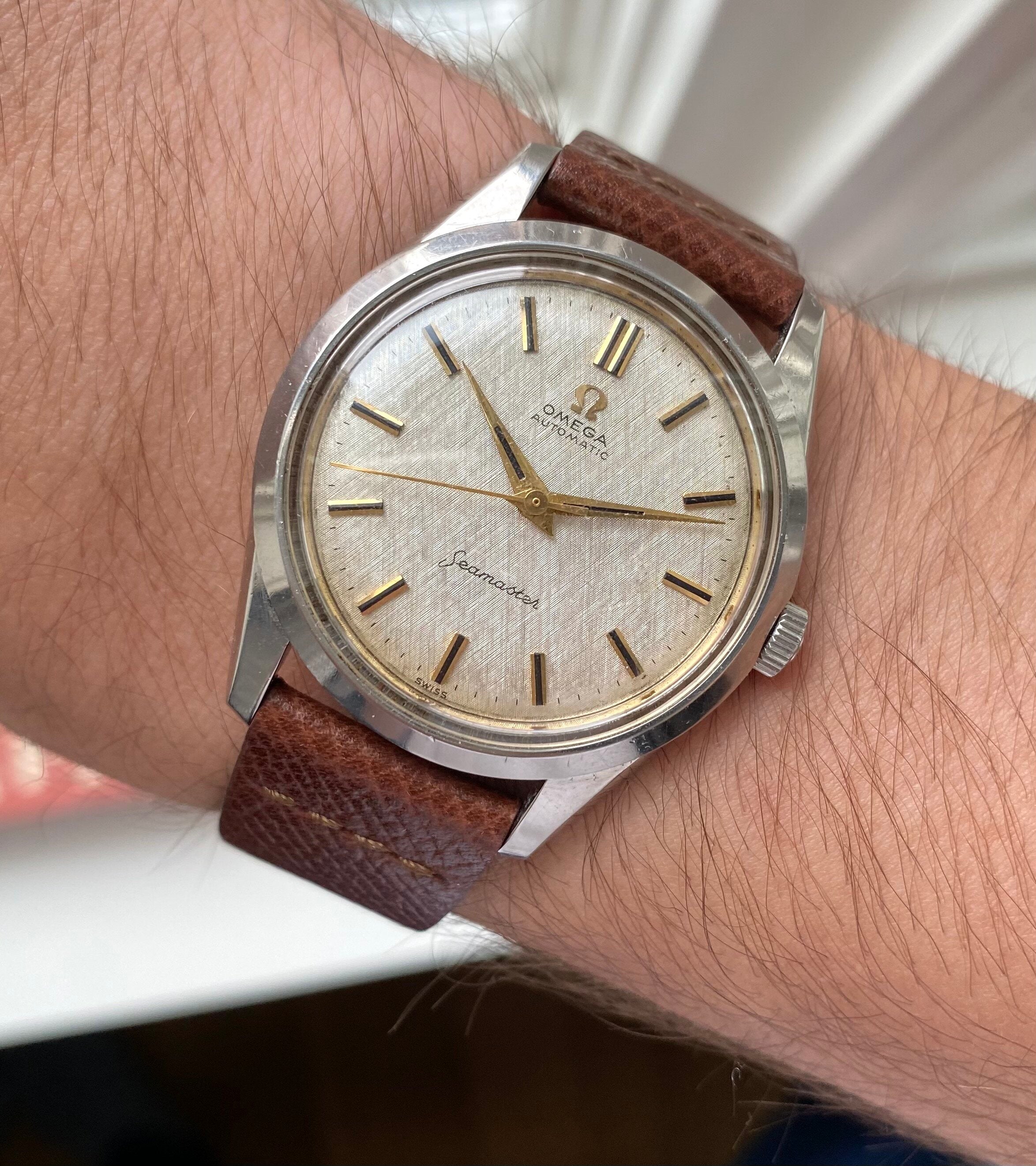 Omega Seamaster — Linen Dial