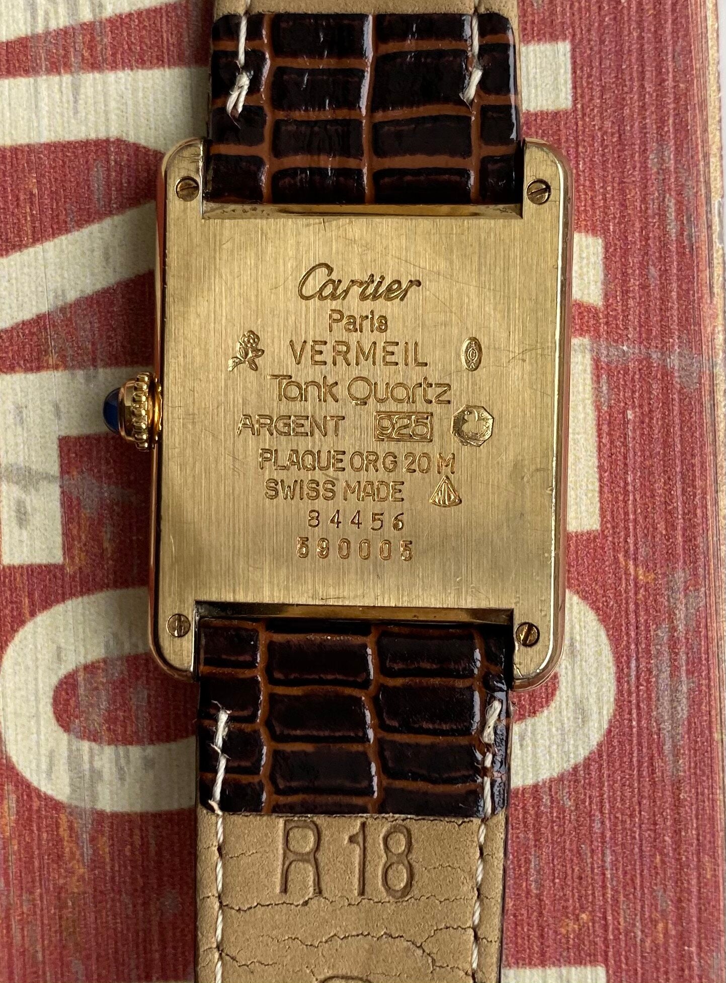 Must de Cartier Tank — Quartz