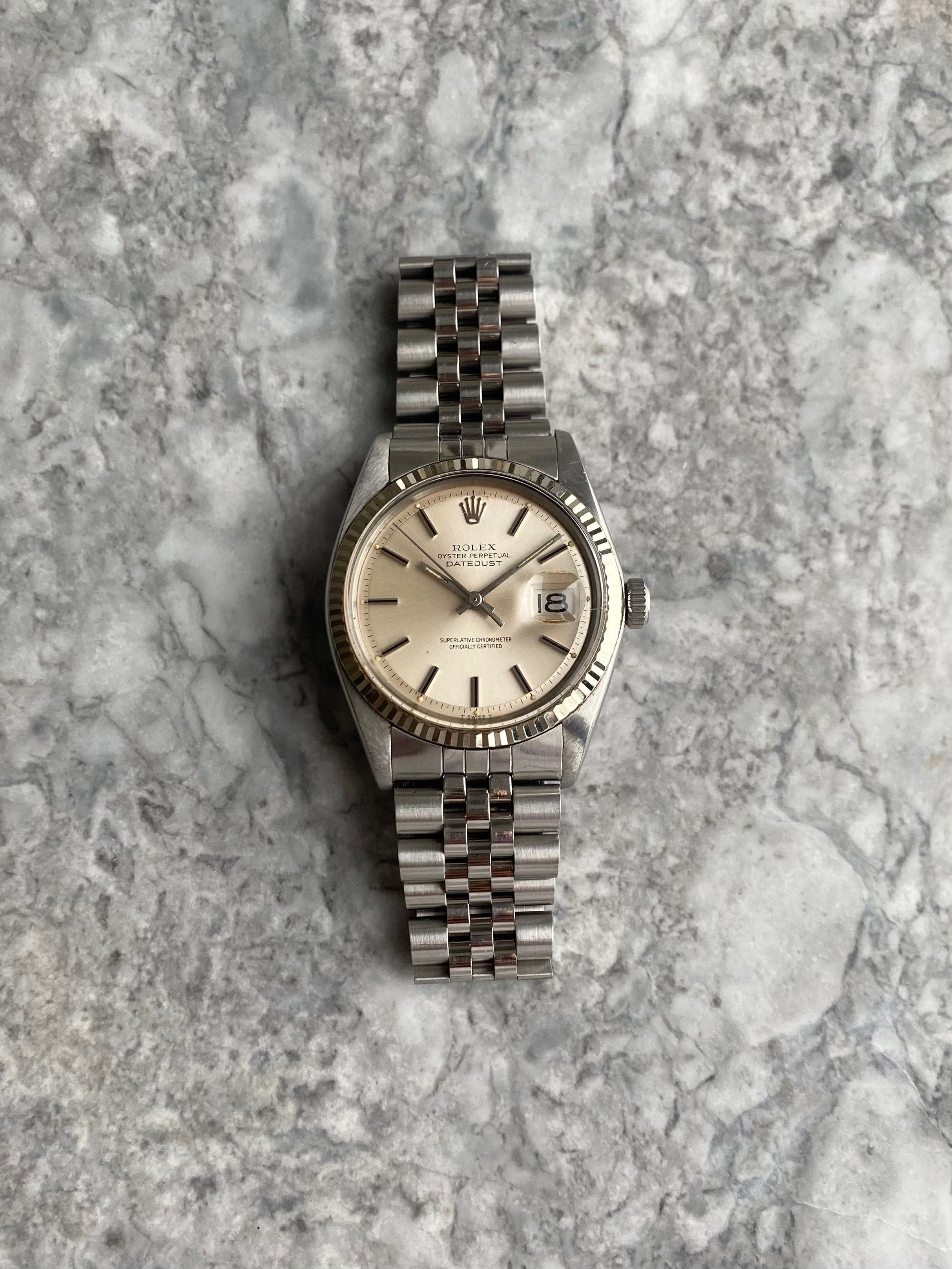 Rolex Datejust 1601 - Silver Dial.