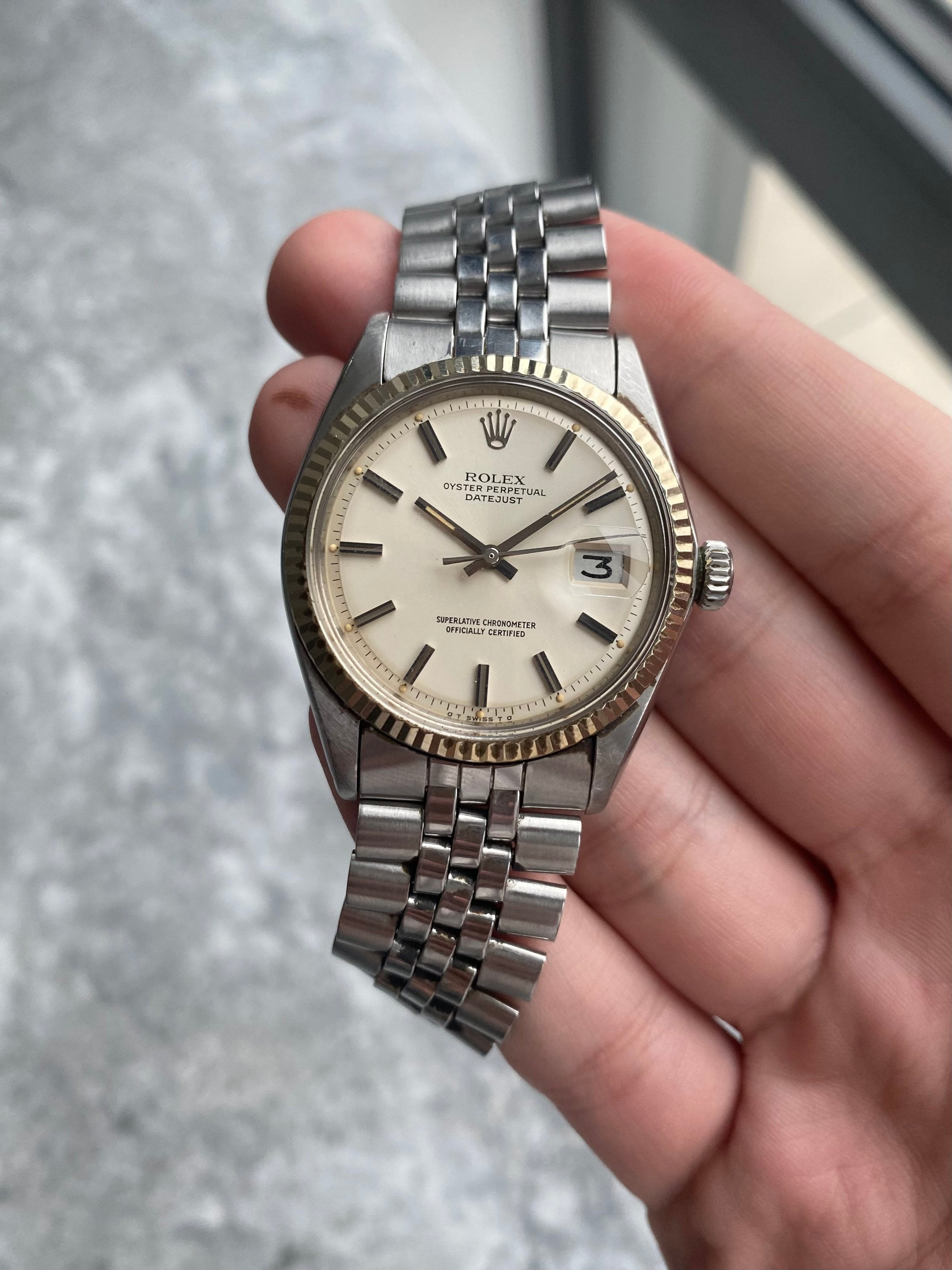 Rolex Datejust 1601 - Silver Sigma Dial