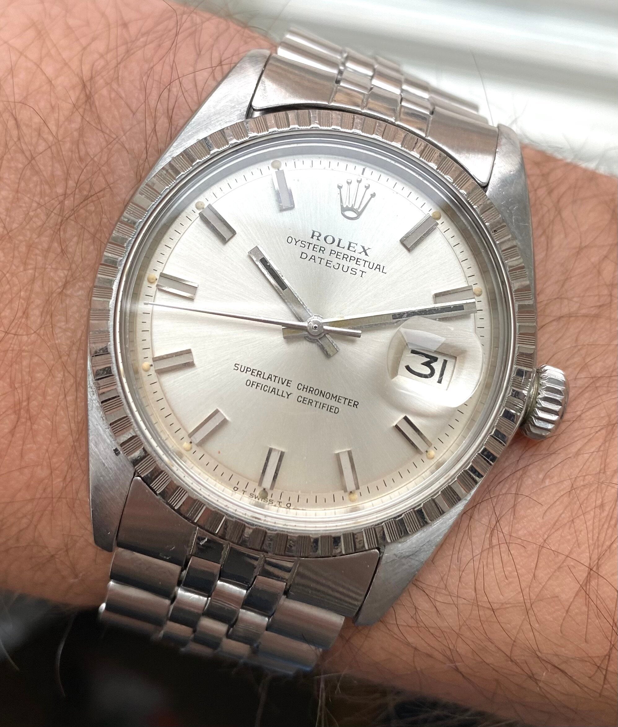 Rolex Datejust — "Wideboy" Sigma Dial