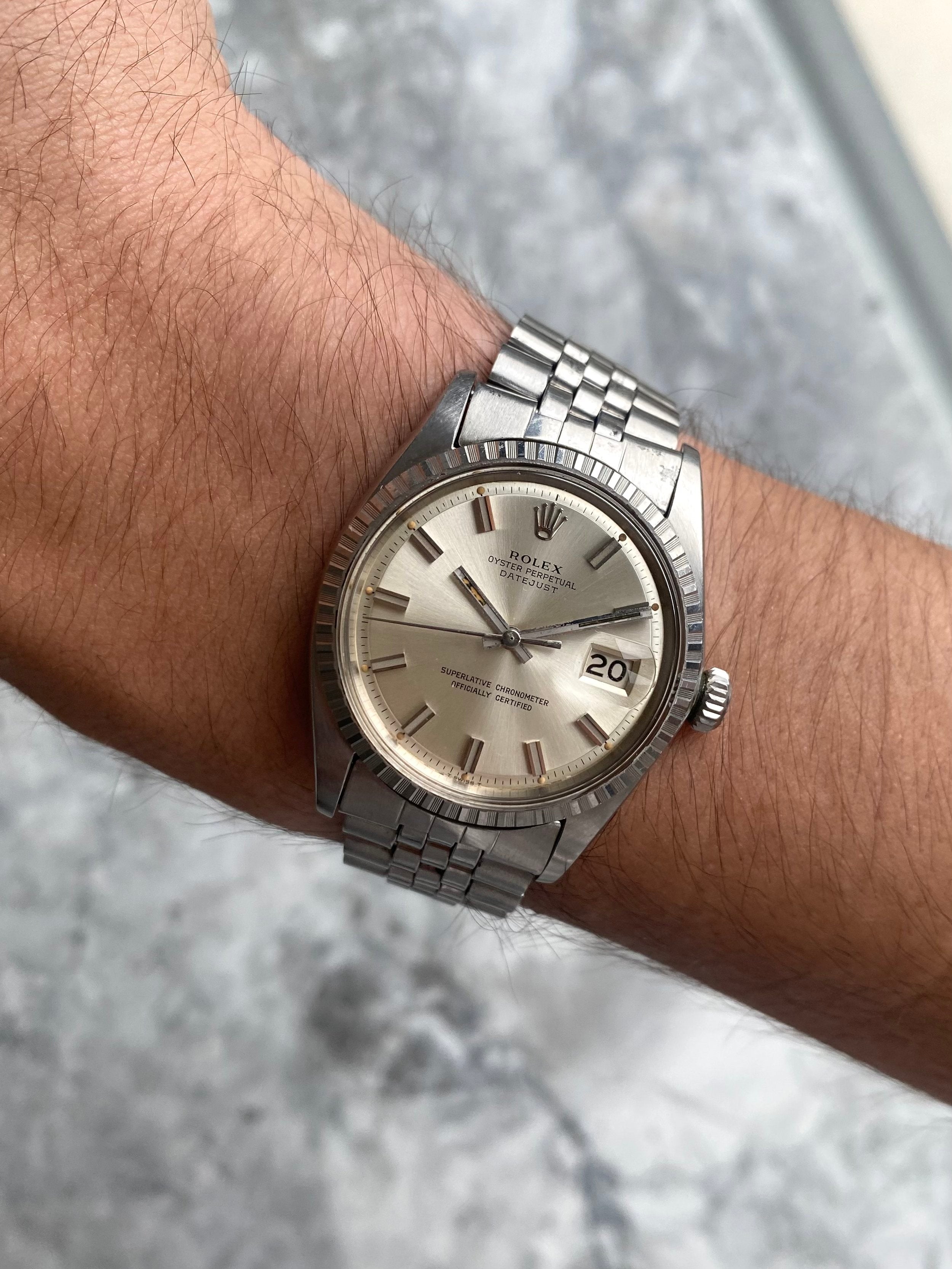 Rolex Datejust 1603 - Wideboy Dial.