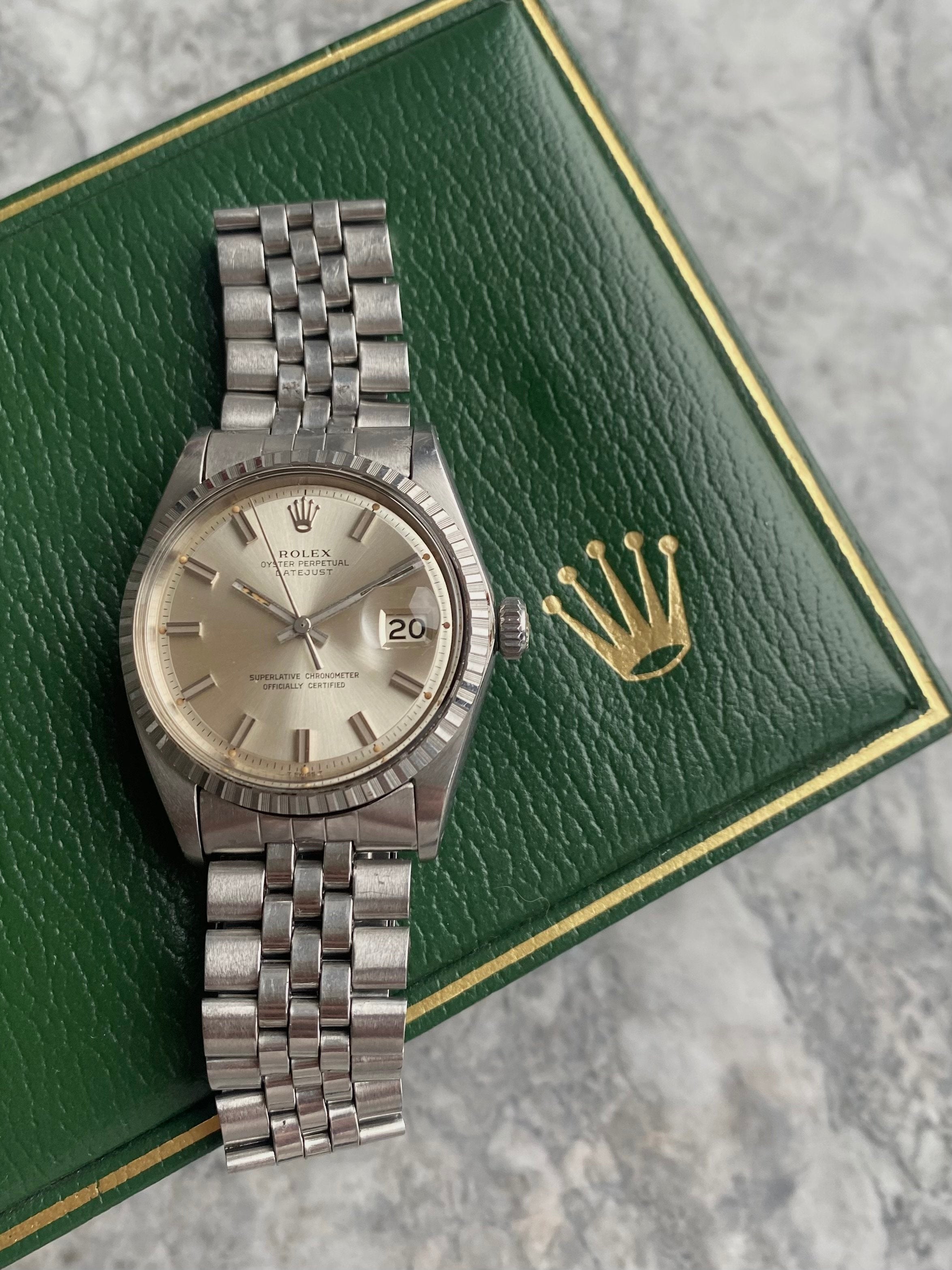 Rolex Datejust 1603 - Wideboy Dial.