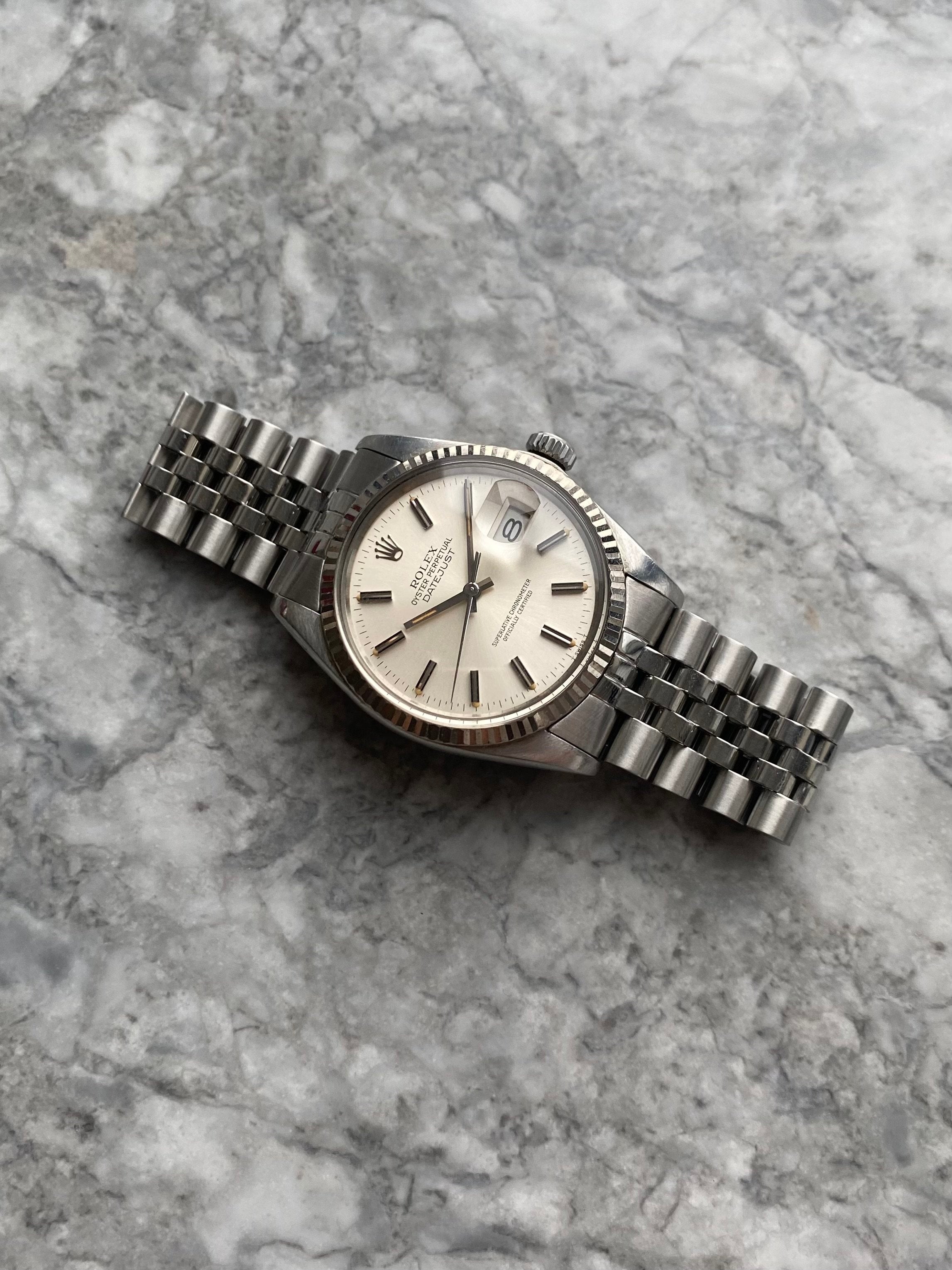 Rolex Datejust 16014 - Silver Dial.