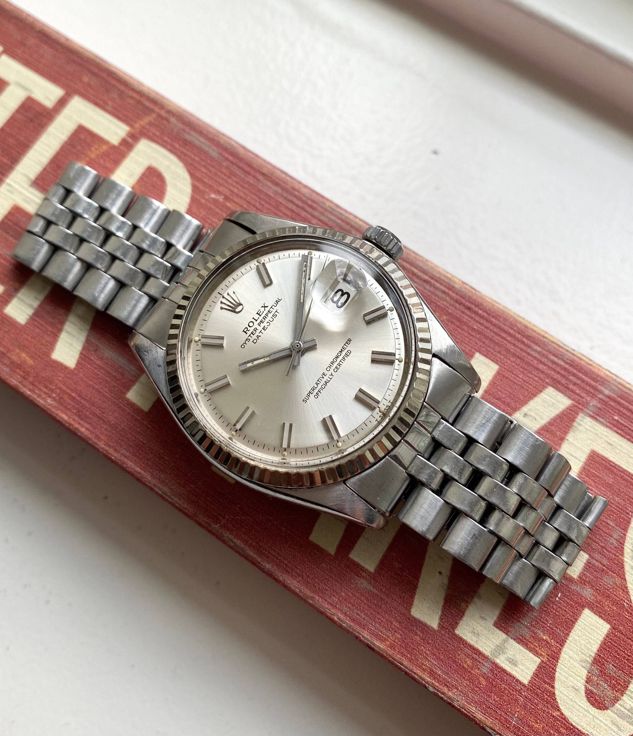 Rolex Datejust ref. 1601 — "Wideboy"