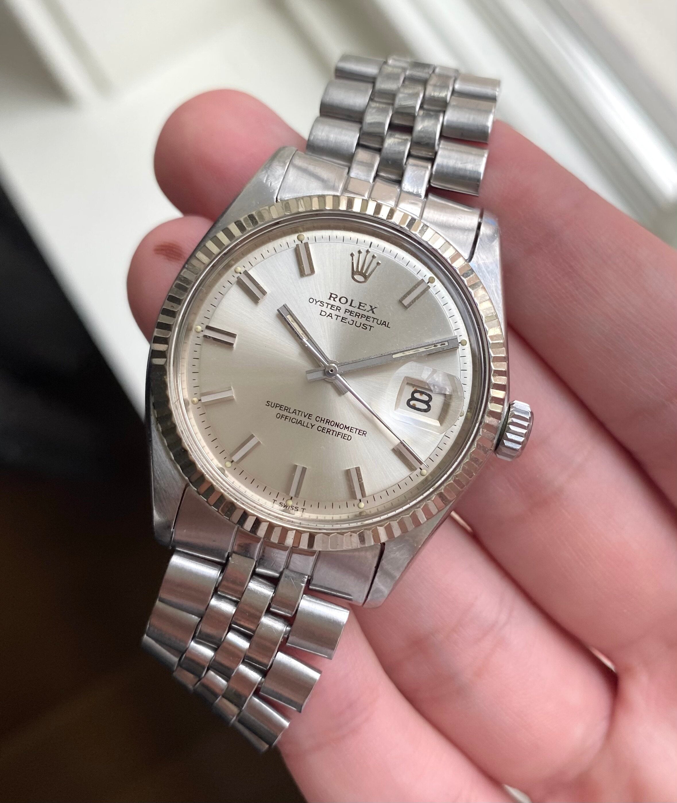 Rolex Datejust ref. 1601 — "Wideboy"