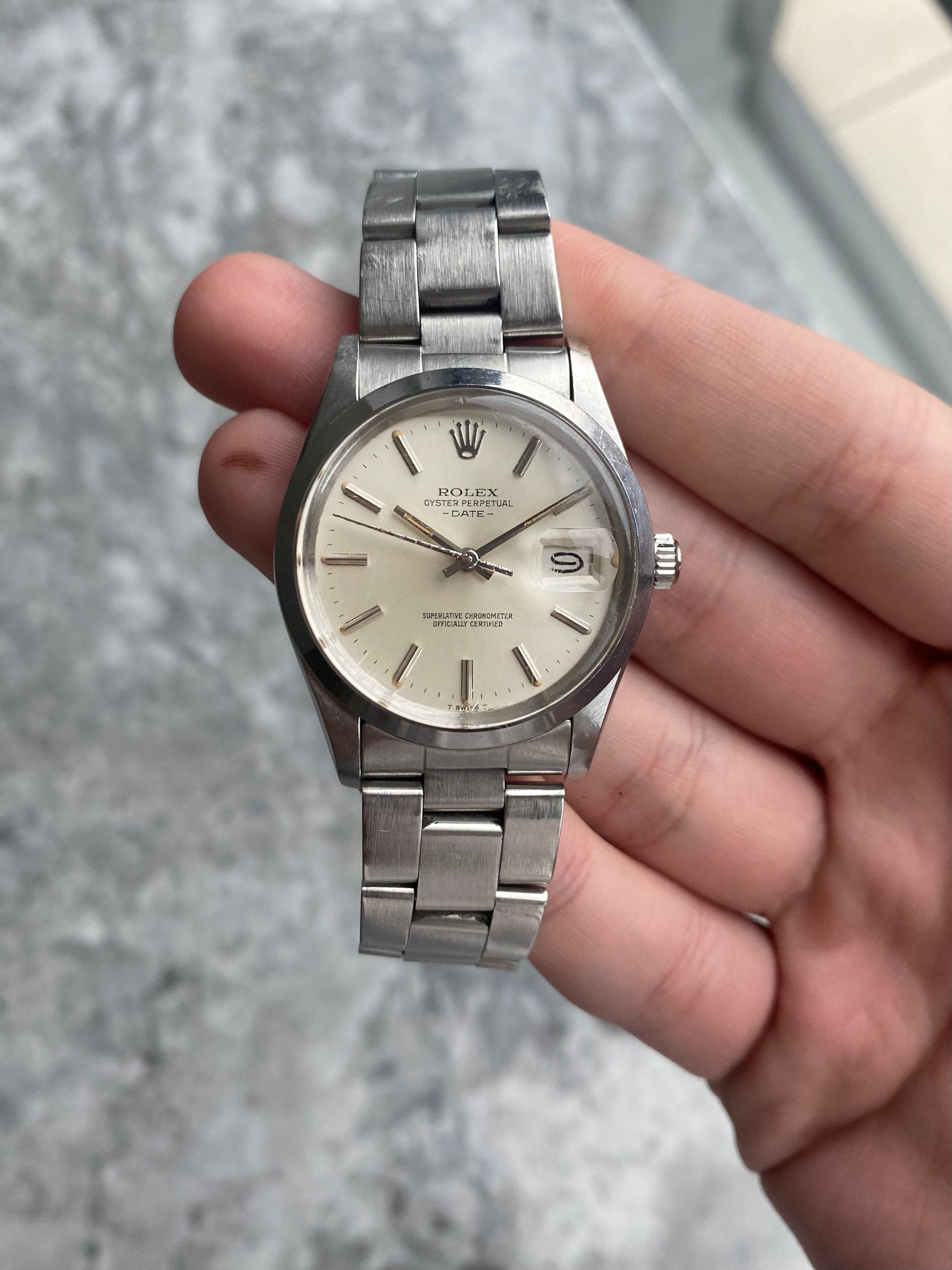 Rolex OP 15000 - Silver Dial.