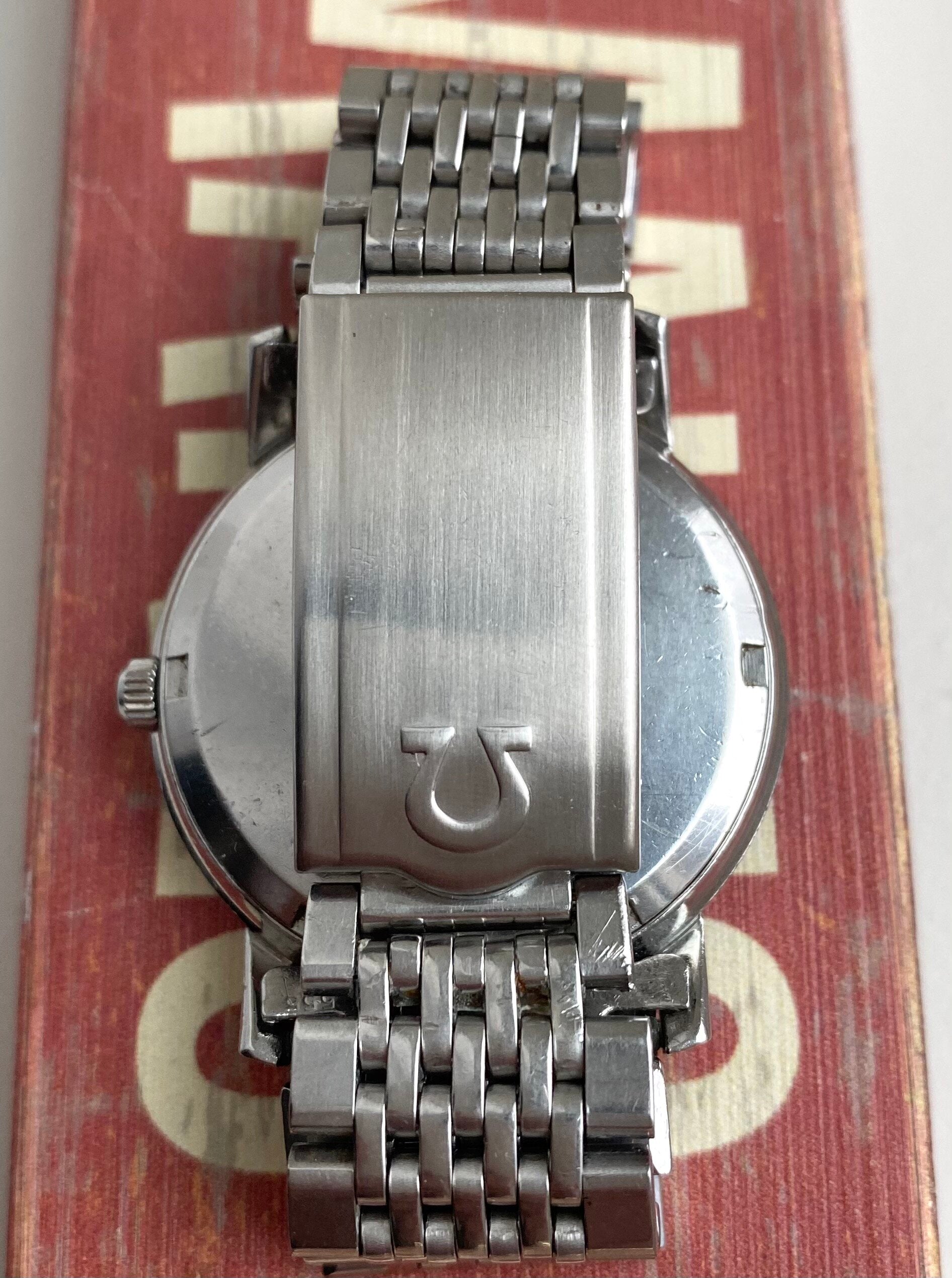 Omega Constellation — "Turler" Signed Linen Dial