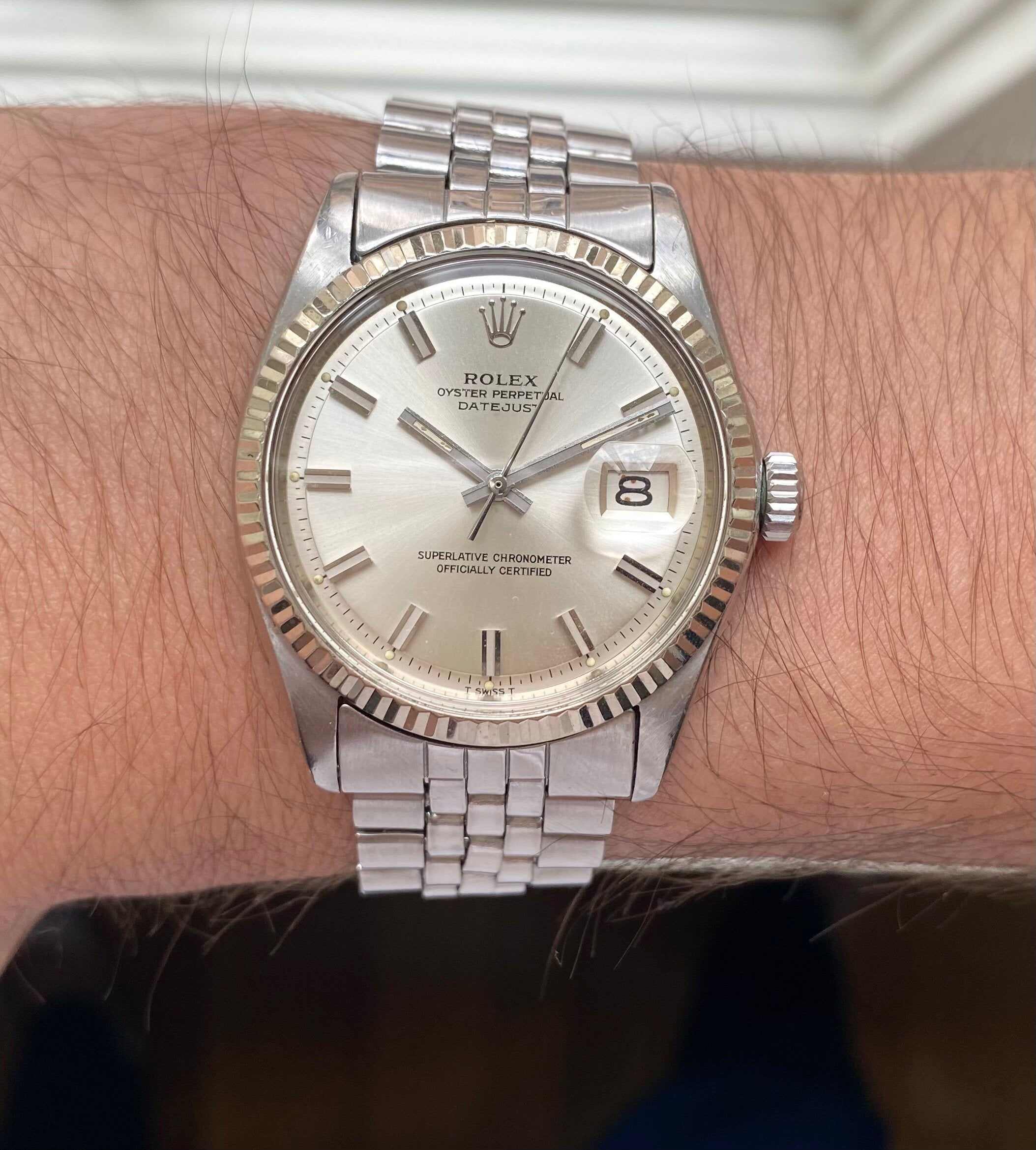 Rolex Datejust ref. 1601 — "Wideboy"