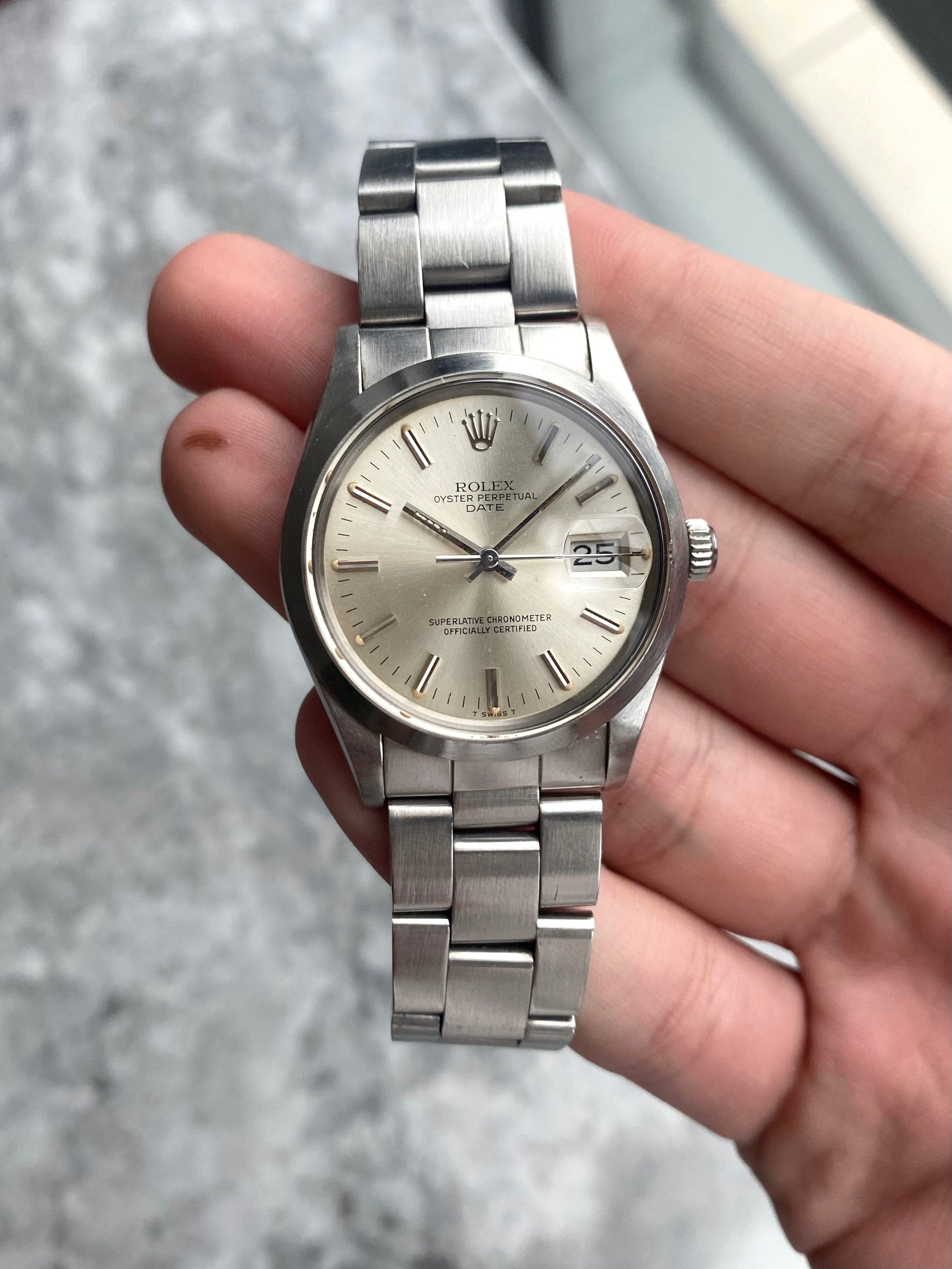 Rolex OP 15000 - Silver Dial.