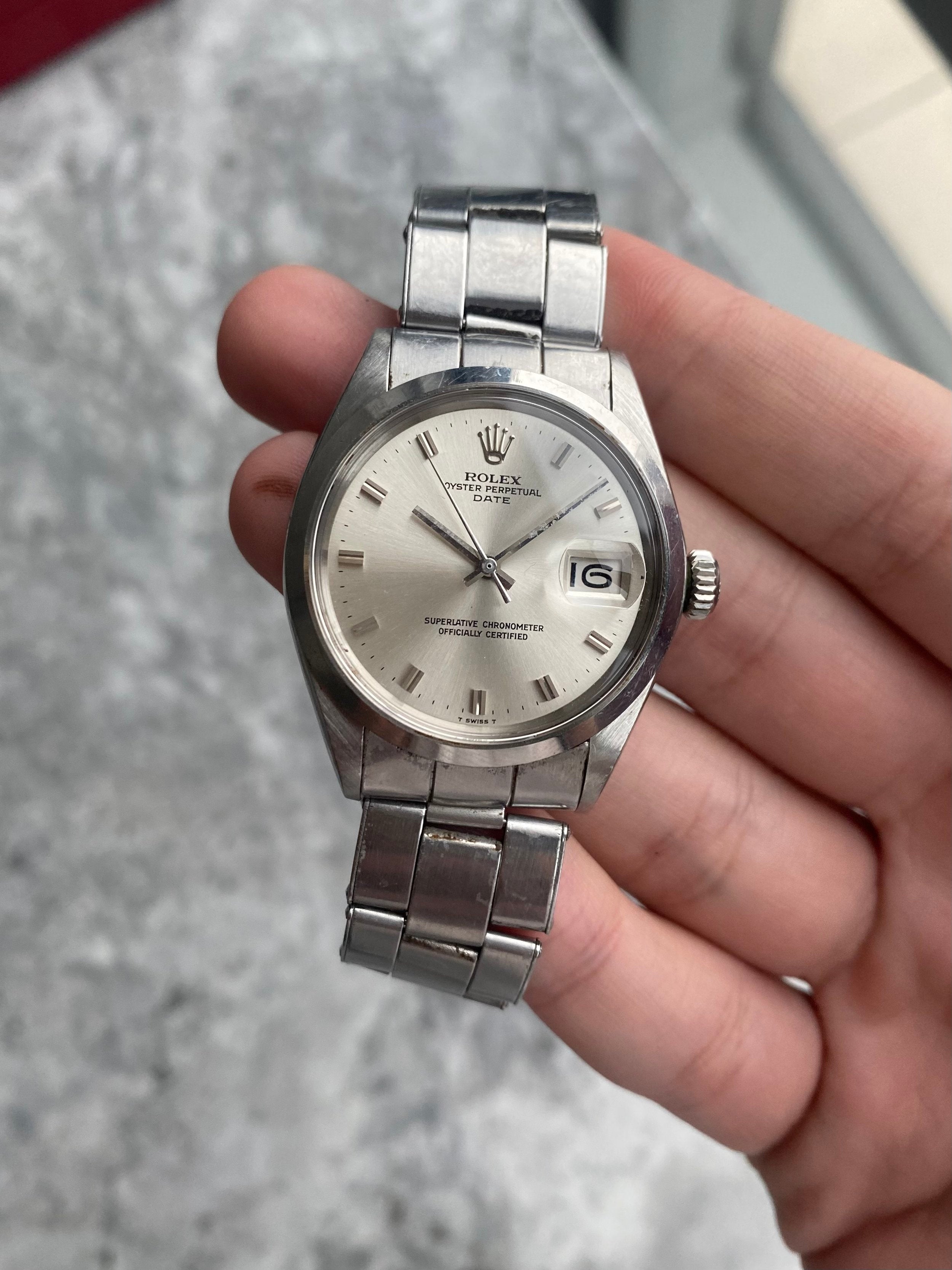 Rolex OP 1500 - Wideboy Dial.