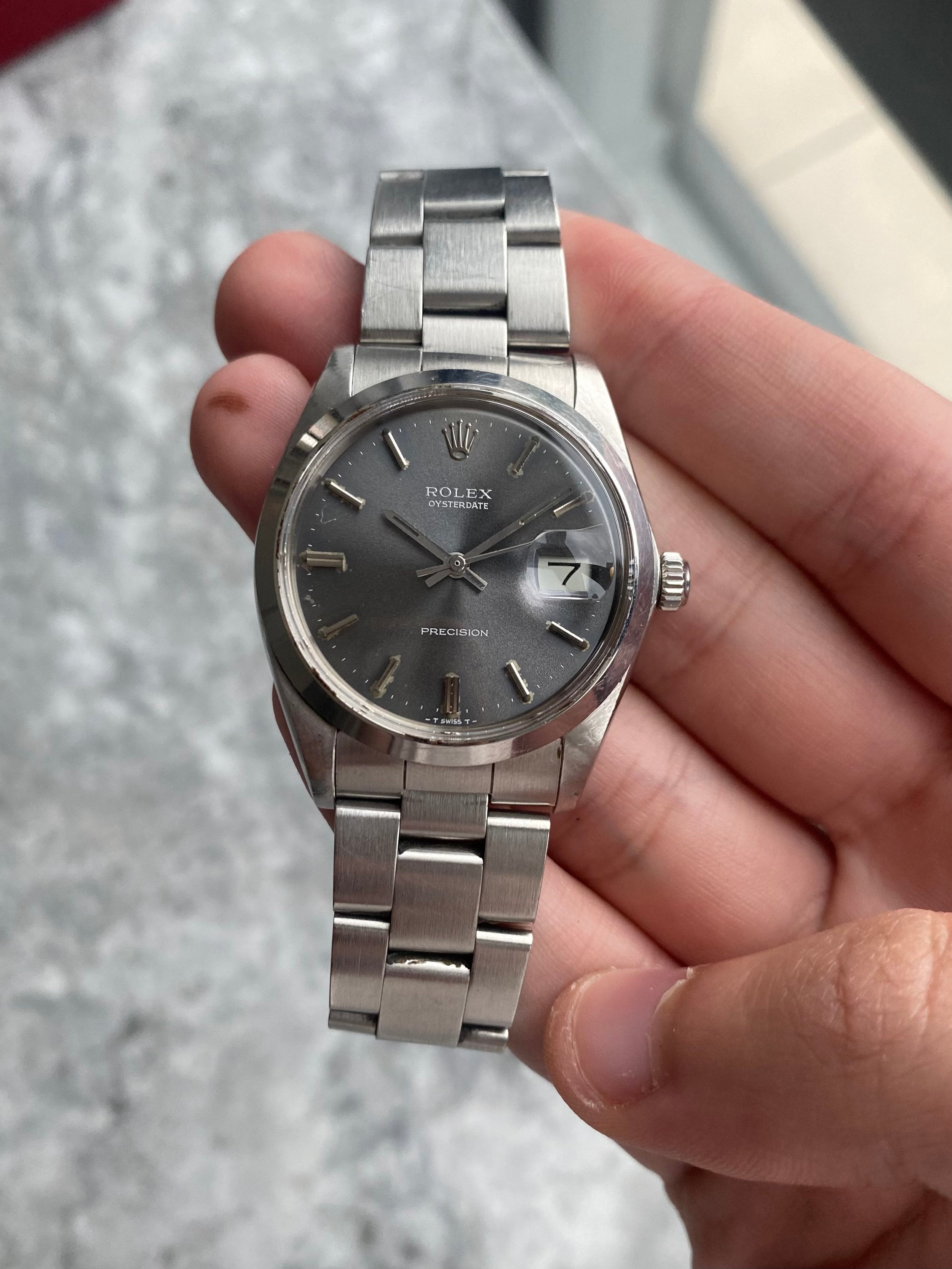 Rolex Precision 6694 - Grey Dial