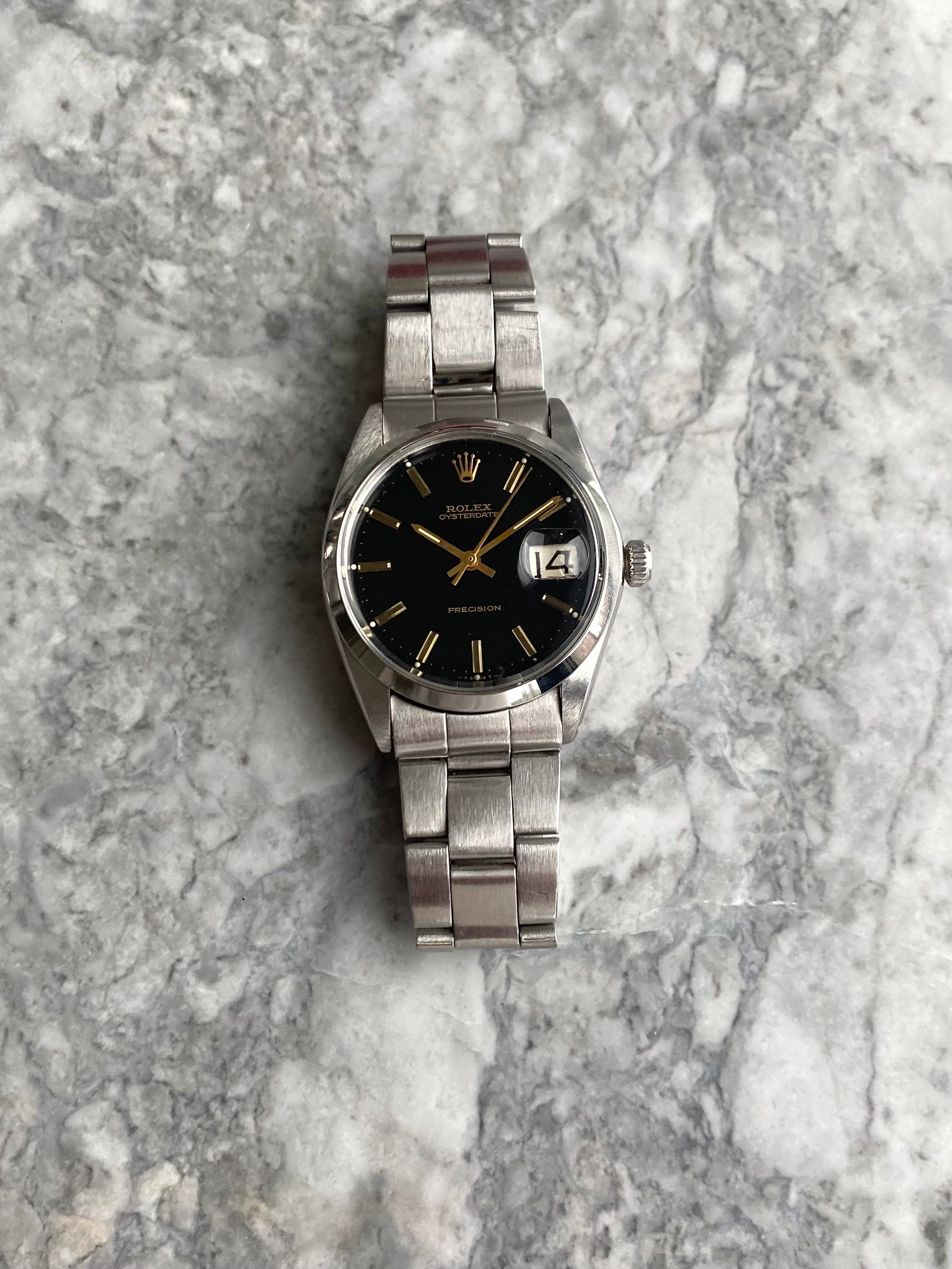 Rolex Precision 6694 - Black Dial.