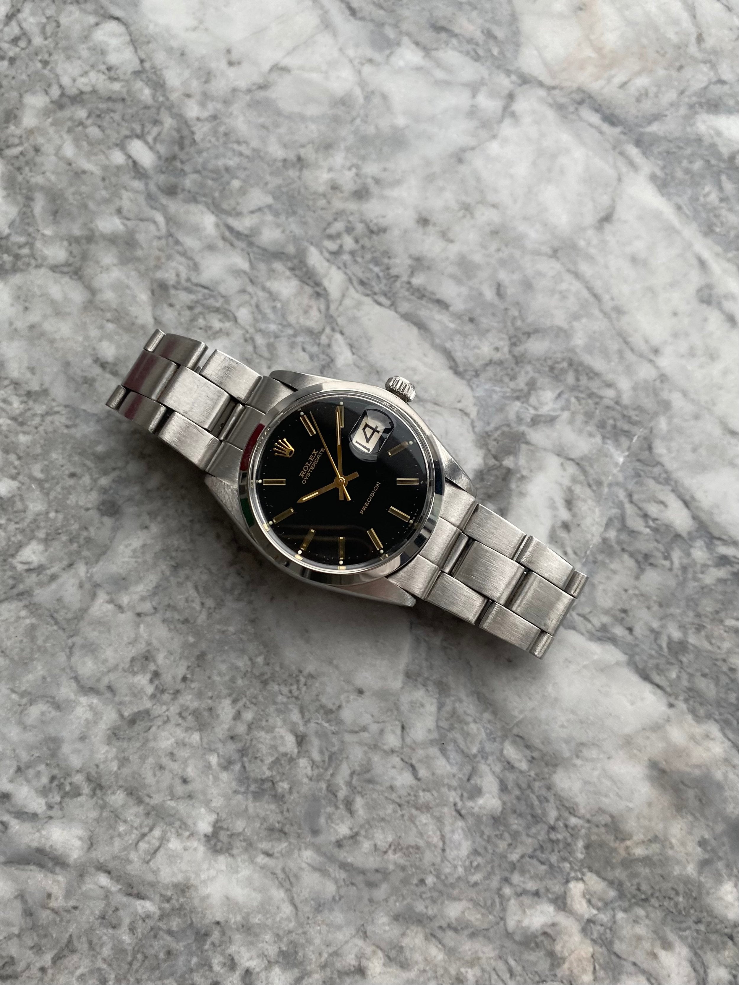 Rolex Precision 6694 - Black Dial.