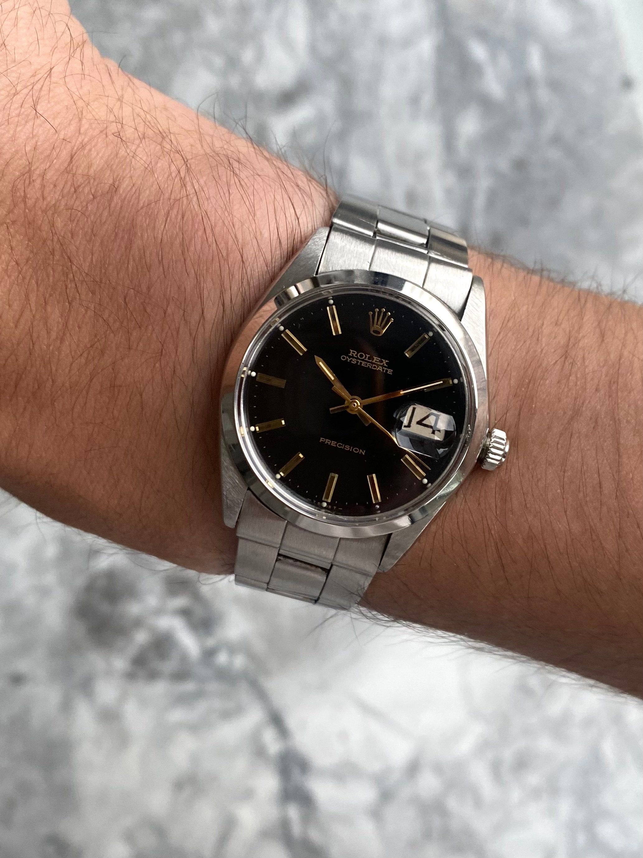 Rolex Precision 6694 - Black Dial.