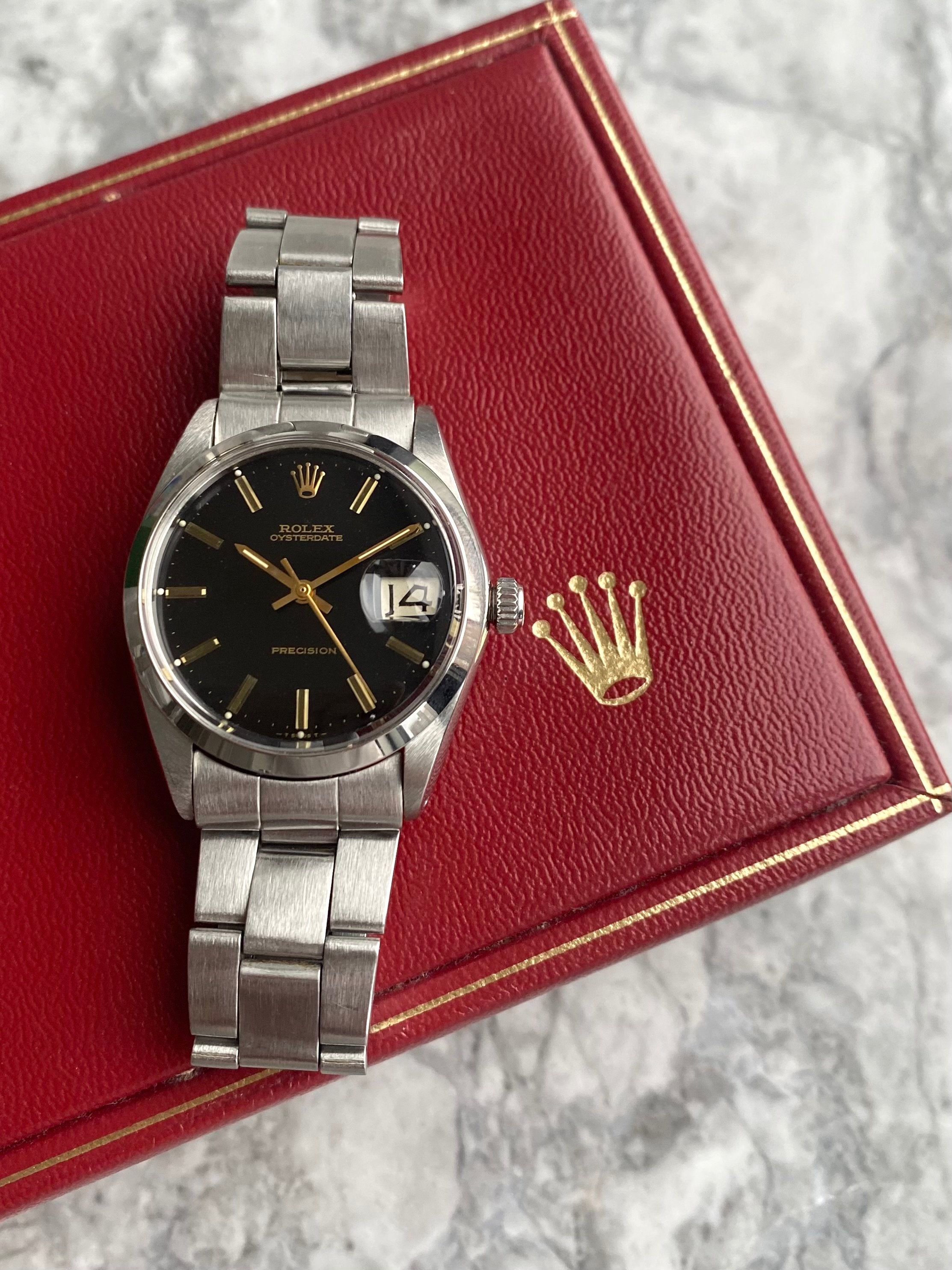 Rolex Precision 6694 - Black Dial.