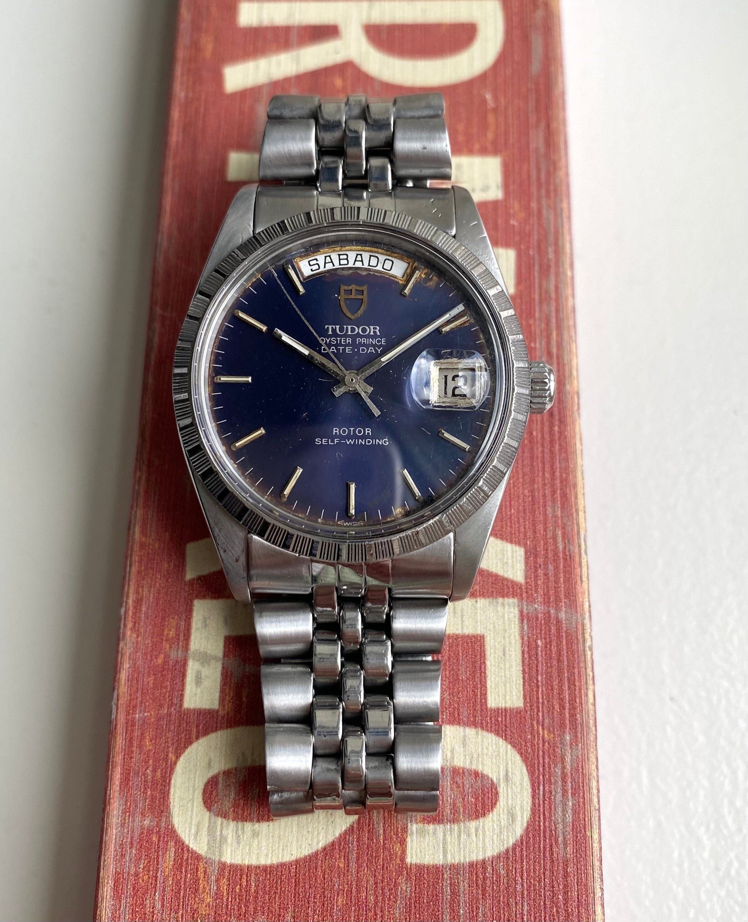 Tudor Oyster Prince Date-day — Blue Dial