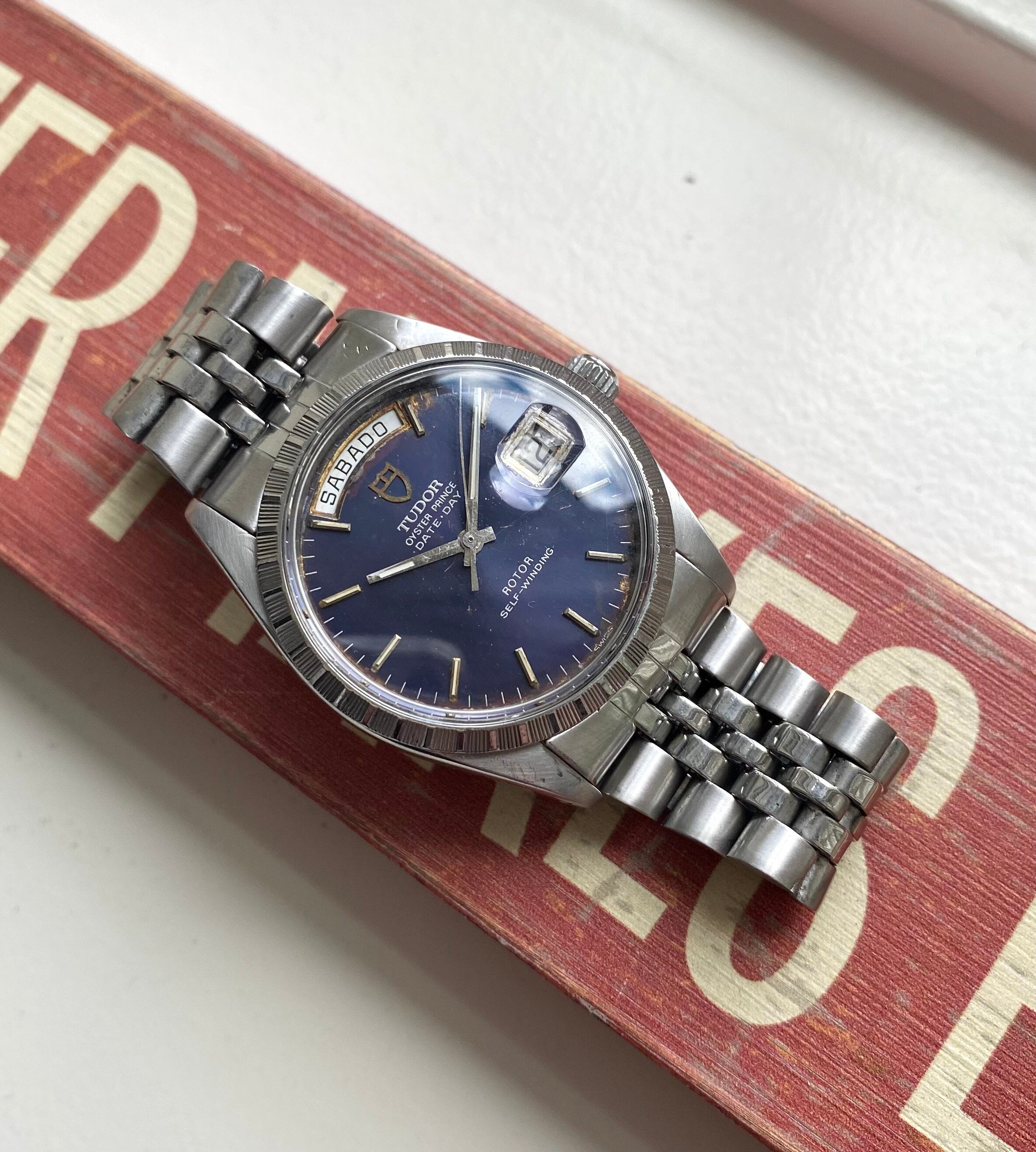 Tudor Oyster Prince Date-day — Blue Dial