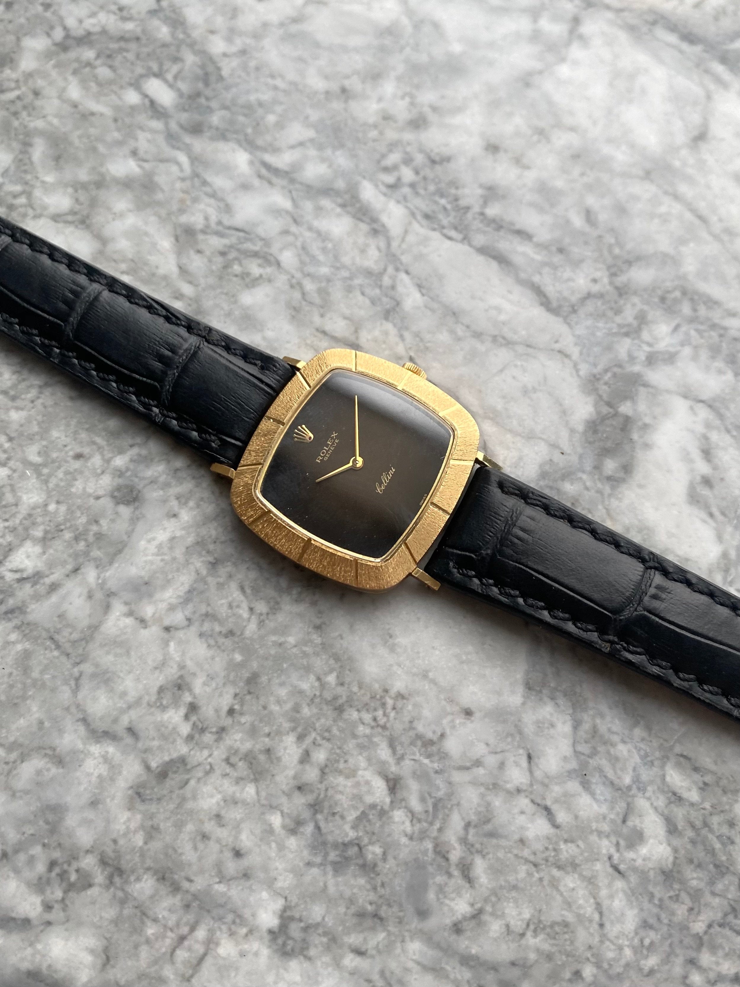 Rolex Cellini - Brown Vignette Dial.